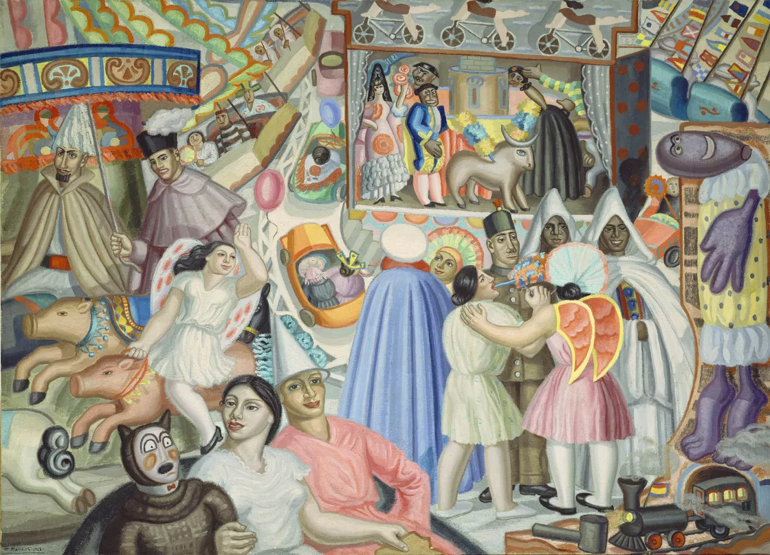 Maruja Mallo. La verbena, 1928 Maruja Mallo. La verbena, 1928