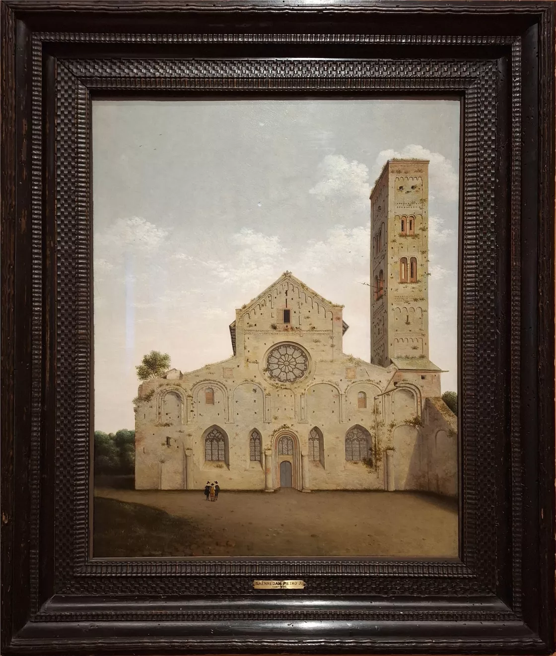 Pieter Jansz. Saenredam. The West Façade of the Church of Saint Mary in Utrecht