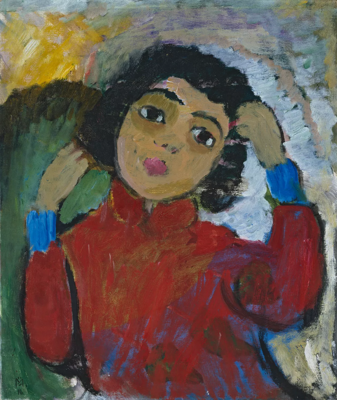 Gabriele Münter. Retrato de niño (Iwan) Gabriele Münter. Retrato de niño (Iwan)