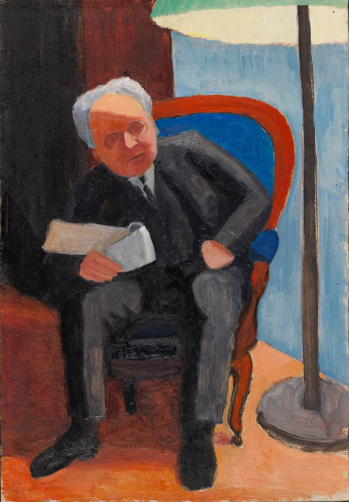 Gabriele Münter. Segal sentado Gabriele Münter. Segal sentado