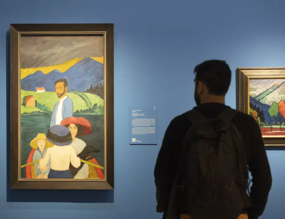 Gabriele Münter temporary exhibition rooms