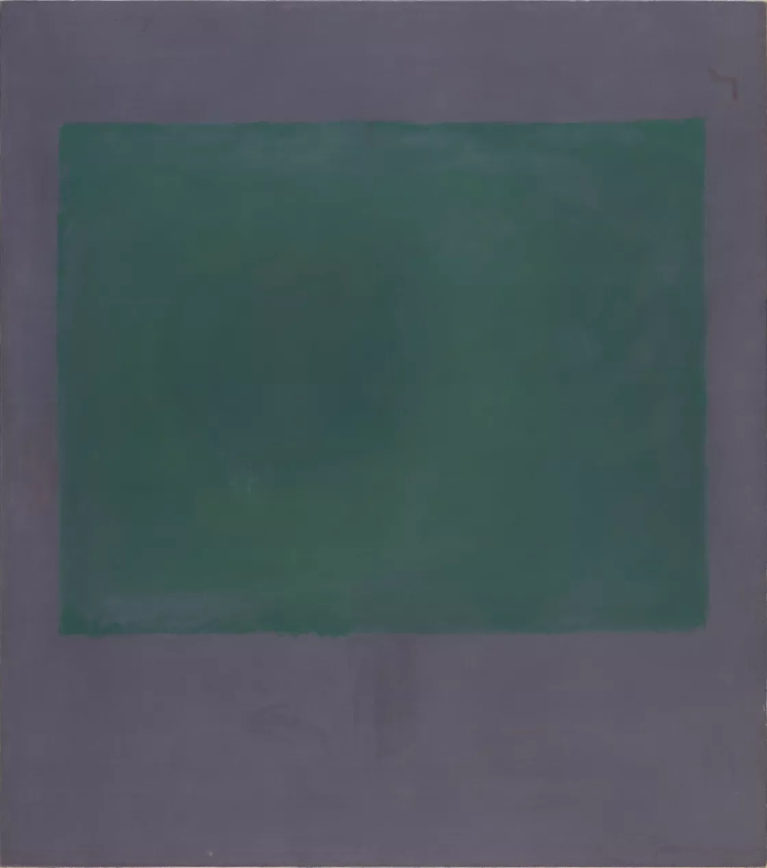 Sin título (Verde sobre morado). Mark Rothko