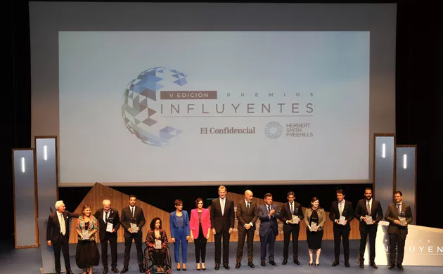 Entrega de la quinta edición de los “Premios Influyentes”