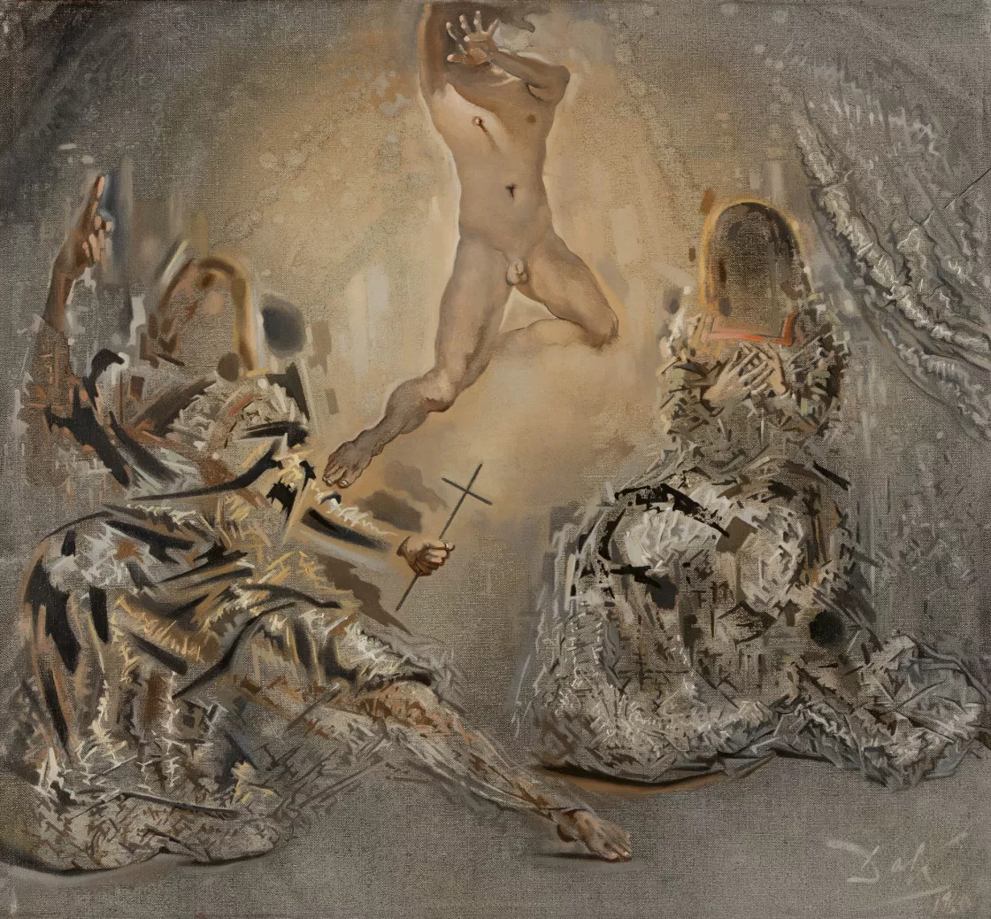 Salvador Dalí. El Anuncio (La Trinidad), 1960 Salvador Dalí. El Anuncio (La Trinidad), 1960