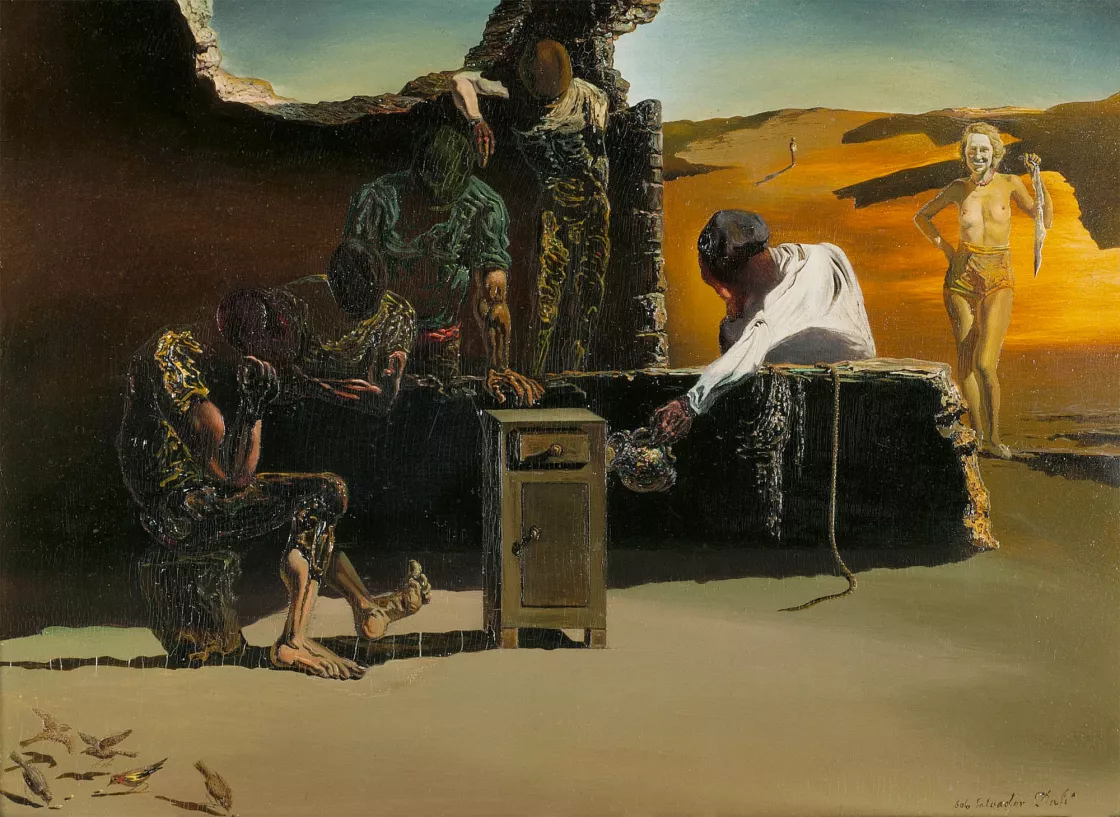 Salvador Dalí. ¡Cardenal, cardenal!, 1934 Salvador Dalí. ¡Cardenal, cardenal!, 1934