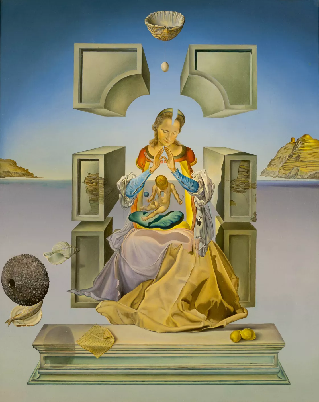 Salvador Dalí. The Madonna of Portlligat, 1949