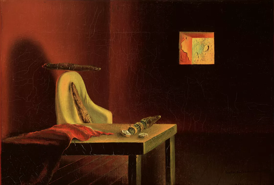 Salvador Dalí. El hombre invisible, 1932 Salvador Dalí. El hombre invisible, 1932