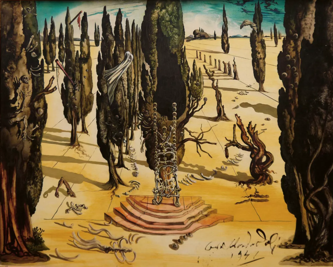 Salvador Dalí. Proyecto para Laberinto, 1941 Salvador Dalí. Proyecto para Laberinto, 1941