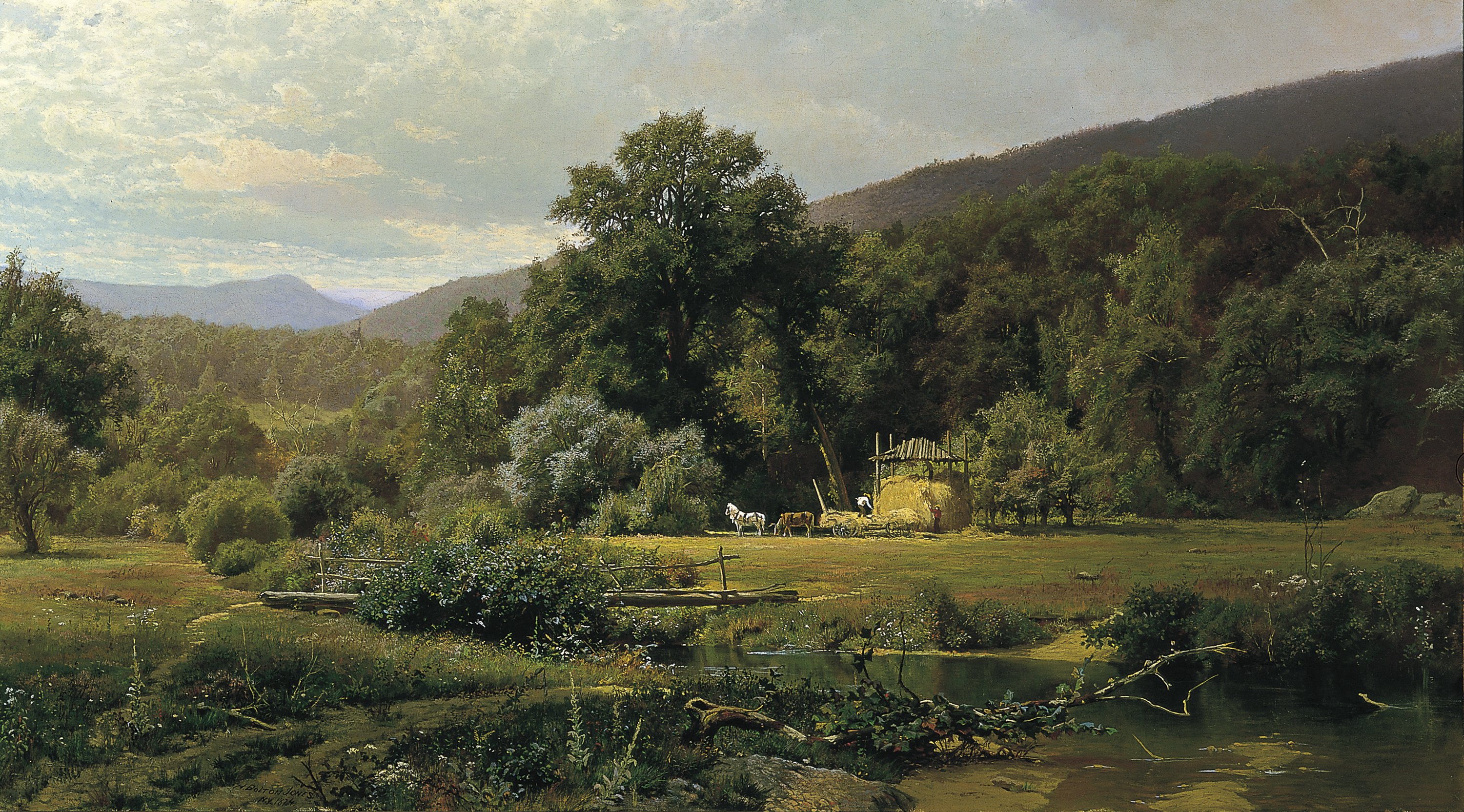 JONES HUGH BOLTON. Verano en el Blue Ridge