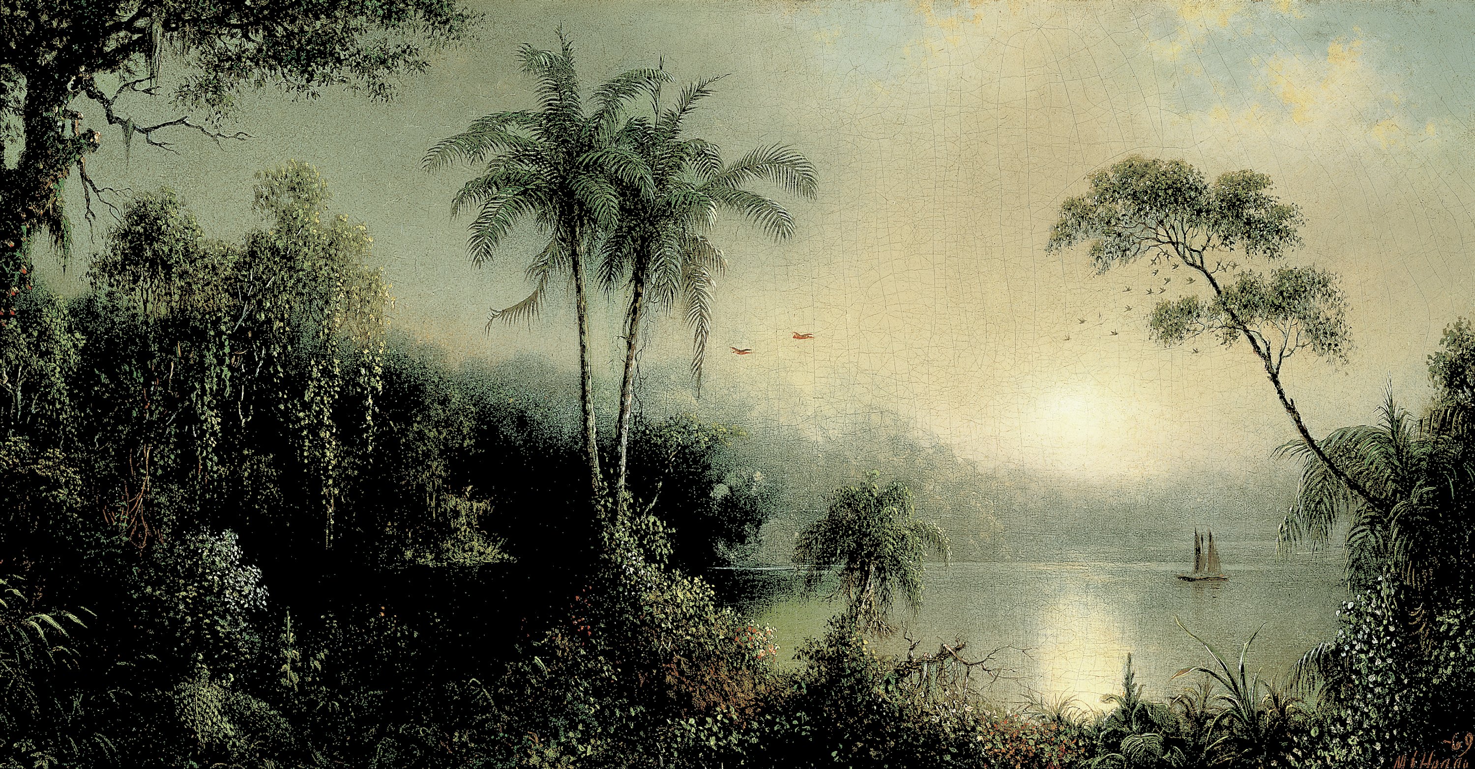 HEADE MARTIN JOHNSON. Amanecer en Nicaragua
