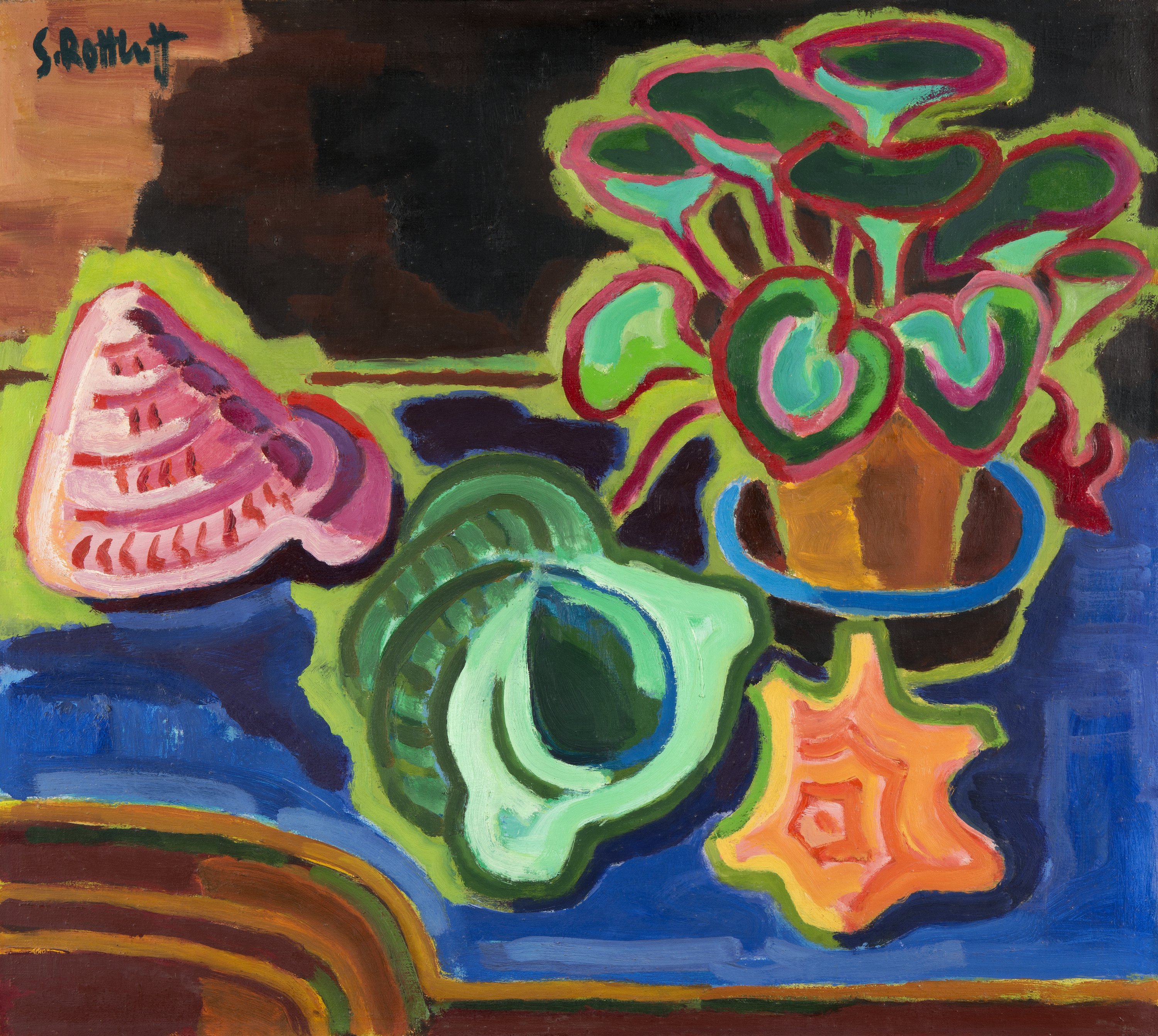 SCHMIDT ROTTLUFF KARL (KARL SCHMIDT). Conchas de mar