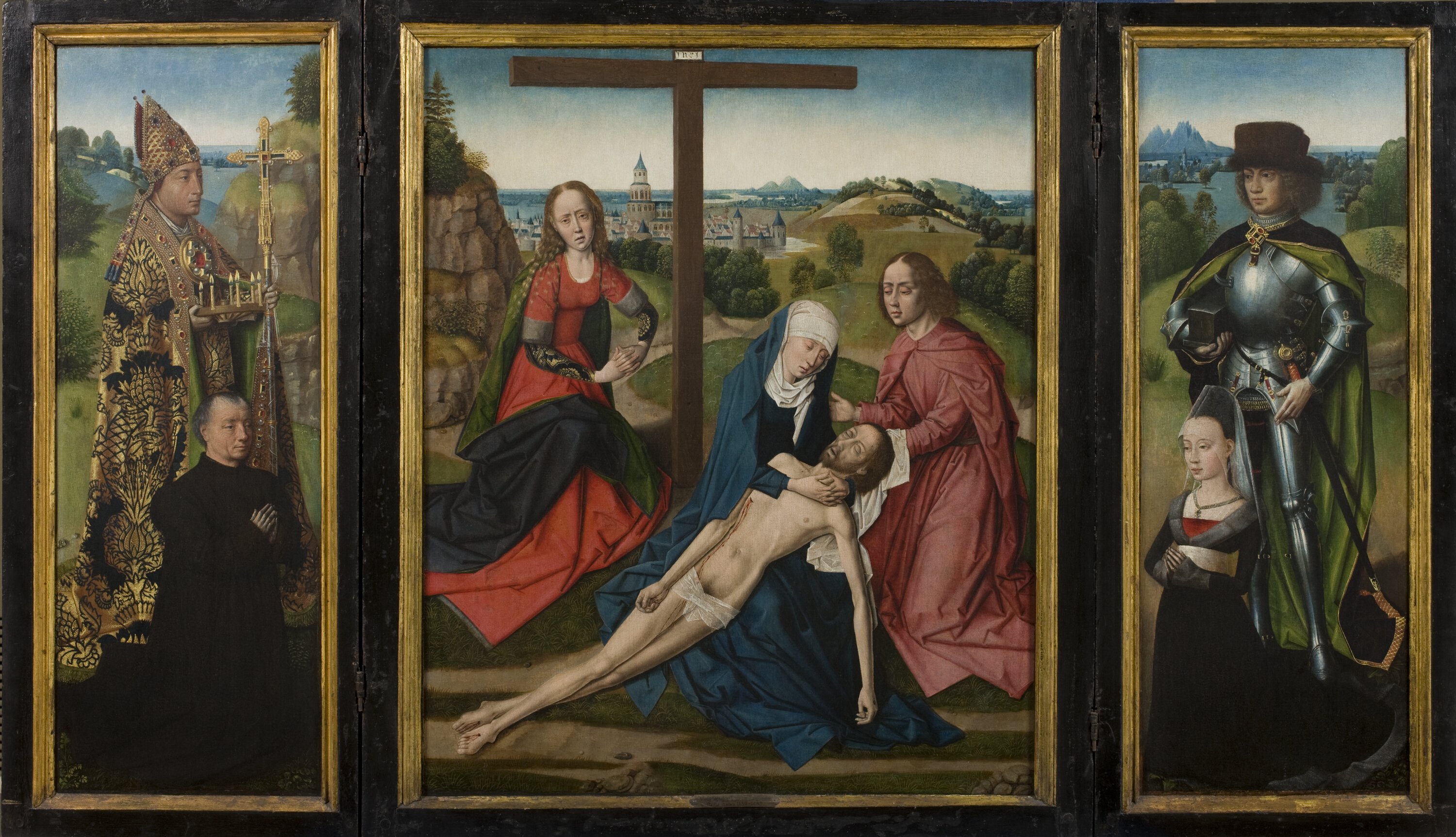 Master of the Saint Lucy Legend Pietà Triptych