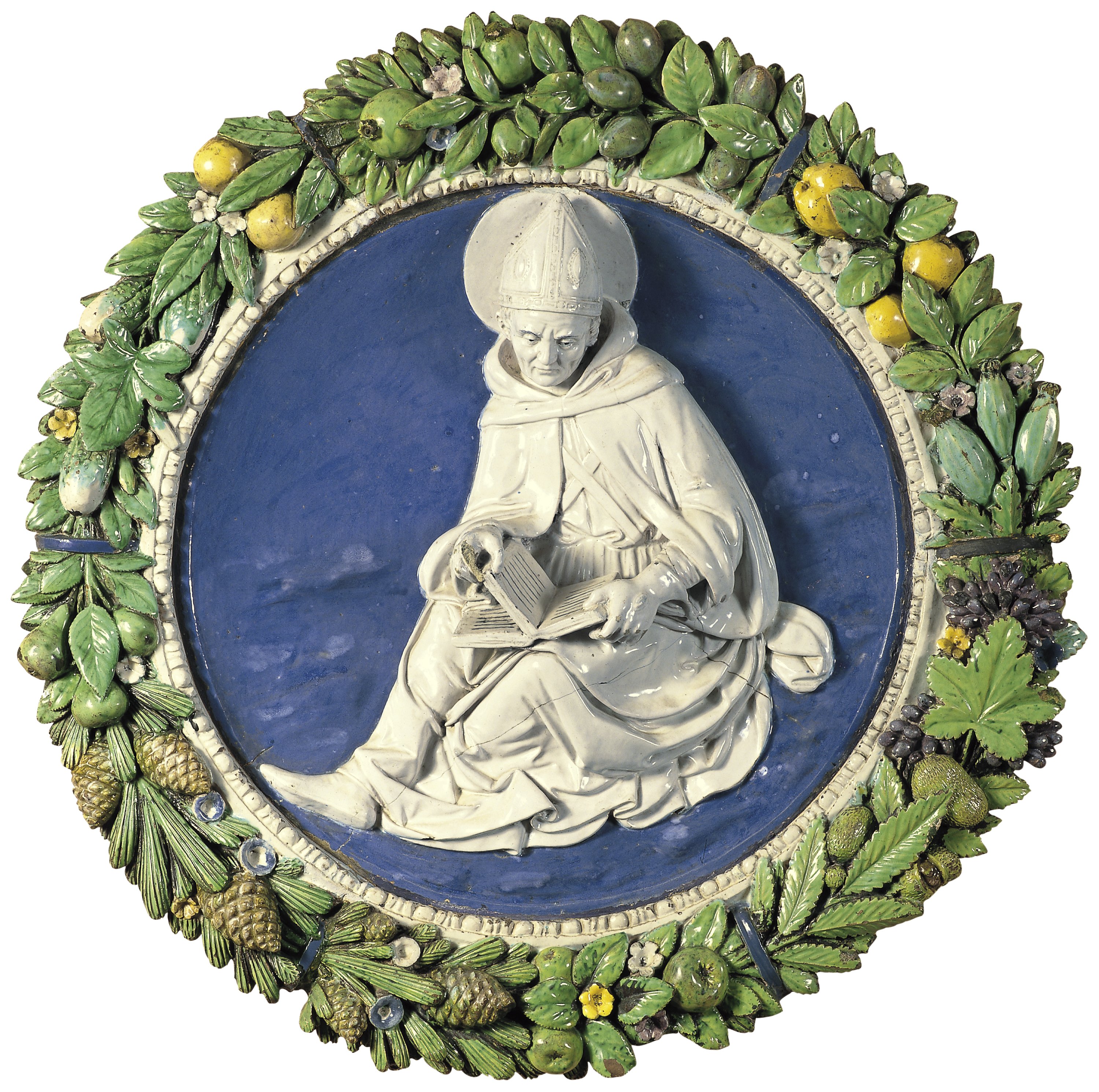 Andrea Della Robbia. San Agustín