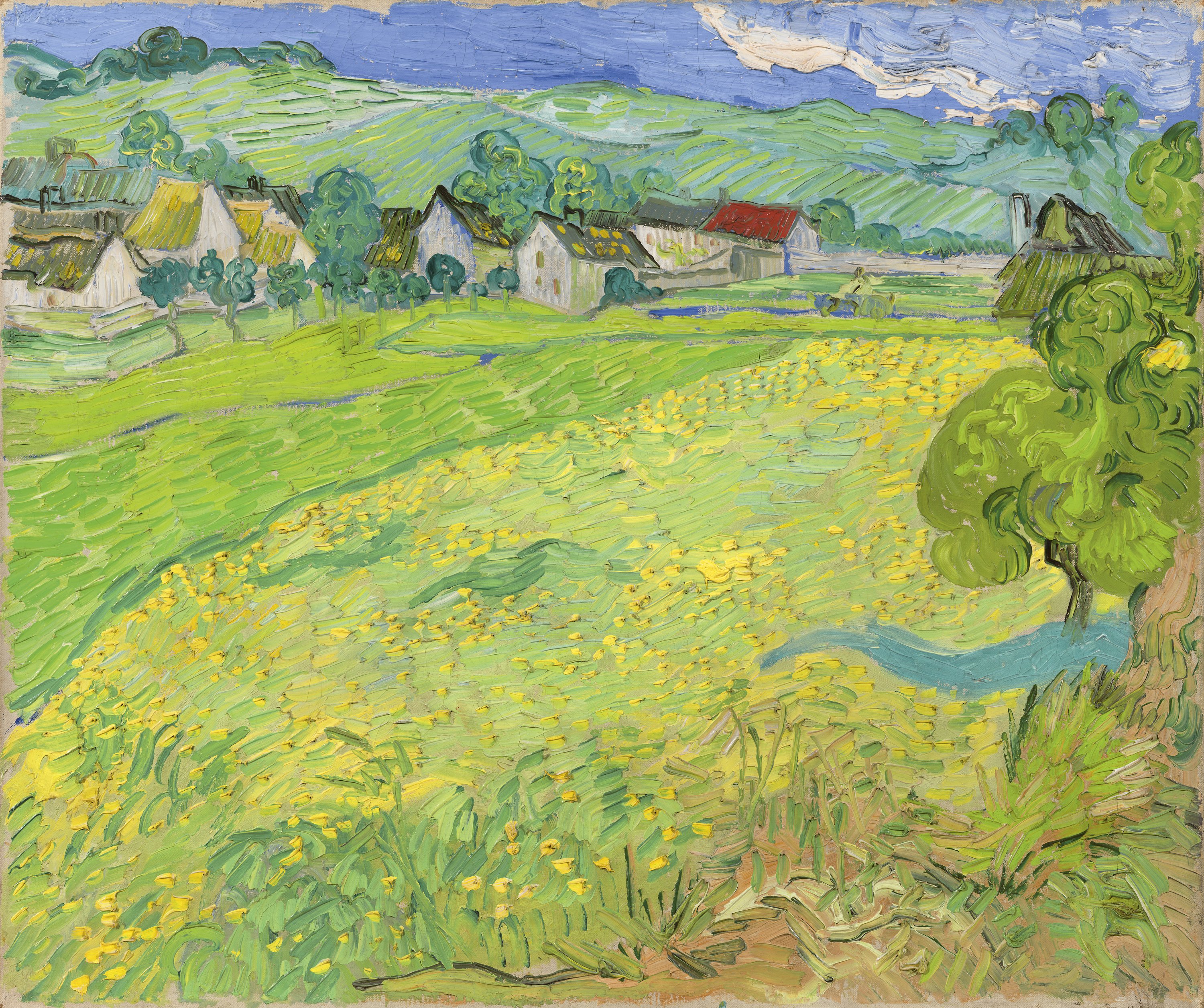 Les Vessenots in Auvers. Vincent van Gogh