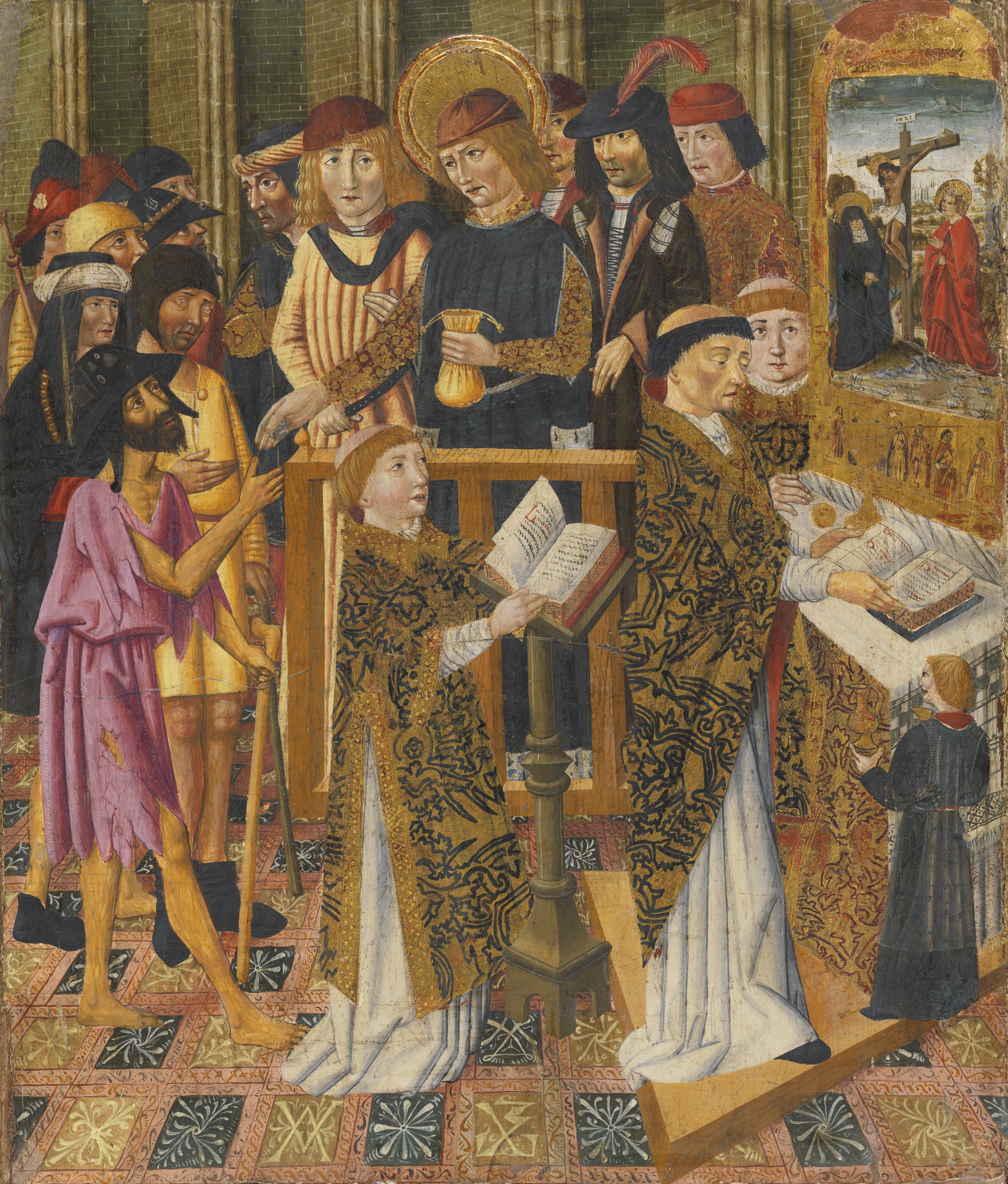  Pilgrims' Mass. Misa de peregrinos, c.1450-1500
