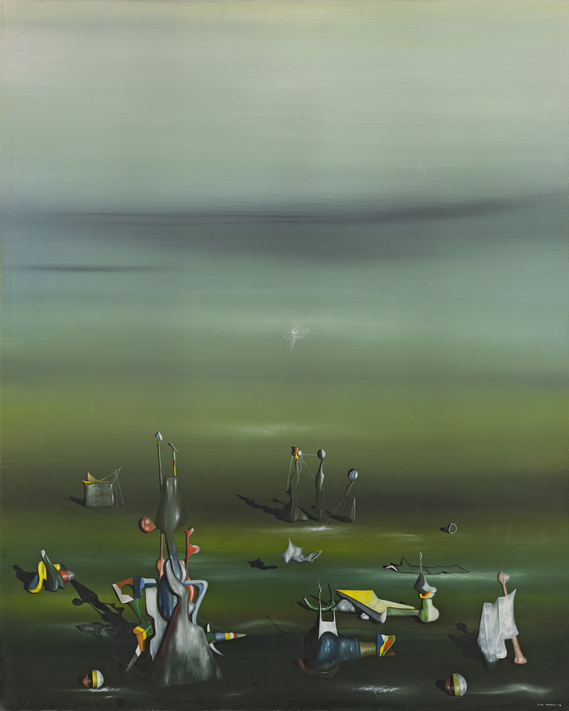 Una y otra vez. Yves Tanguy