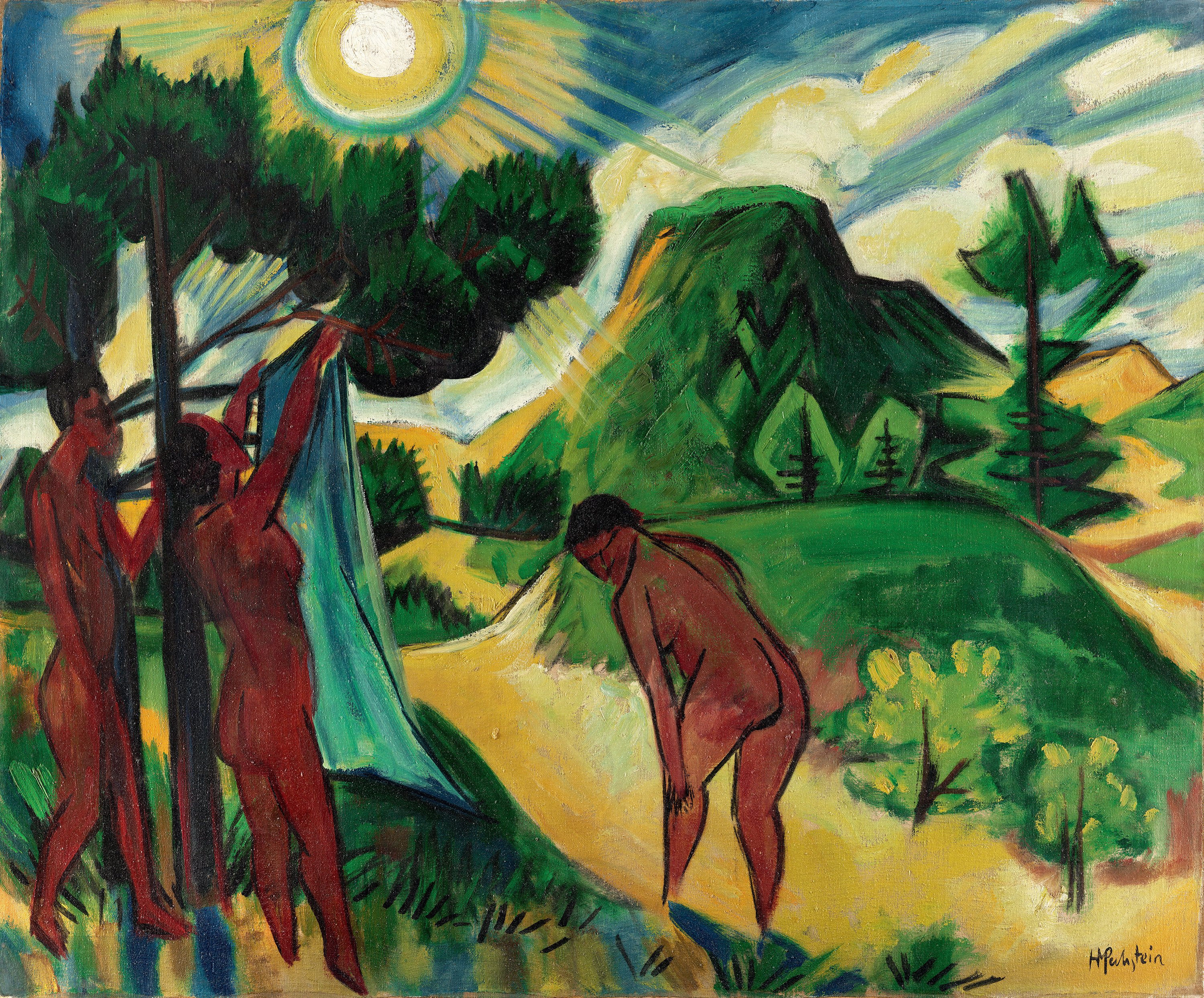 Verano en Nidden. Max Pechstein