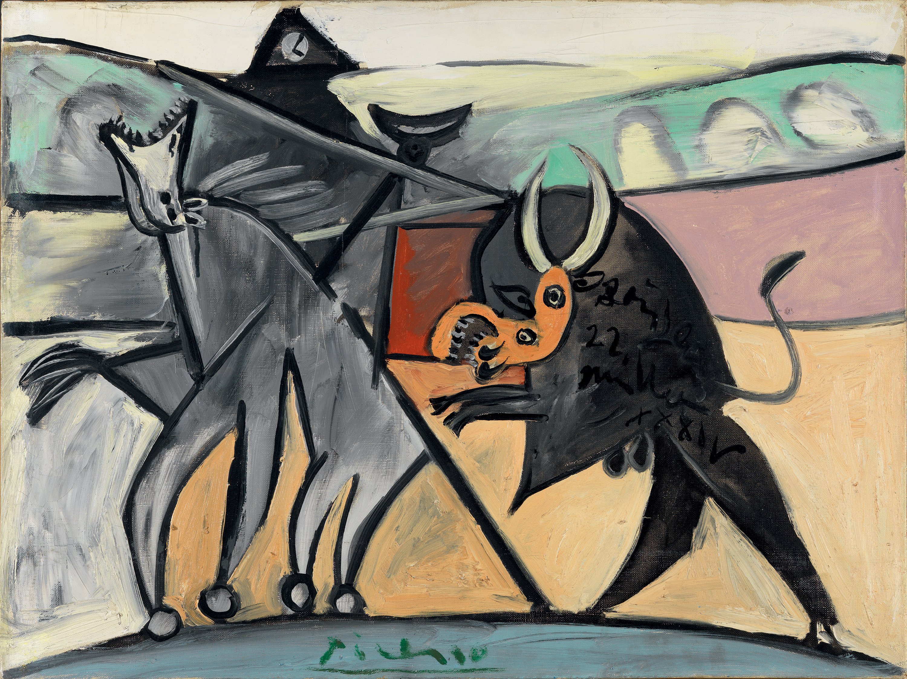 Corrida de toros. Pablo (Pablo Ruiz Picasso) Picasso