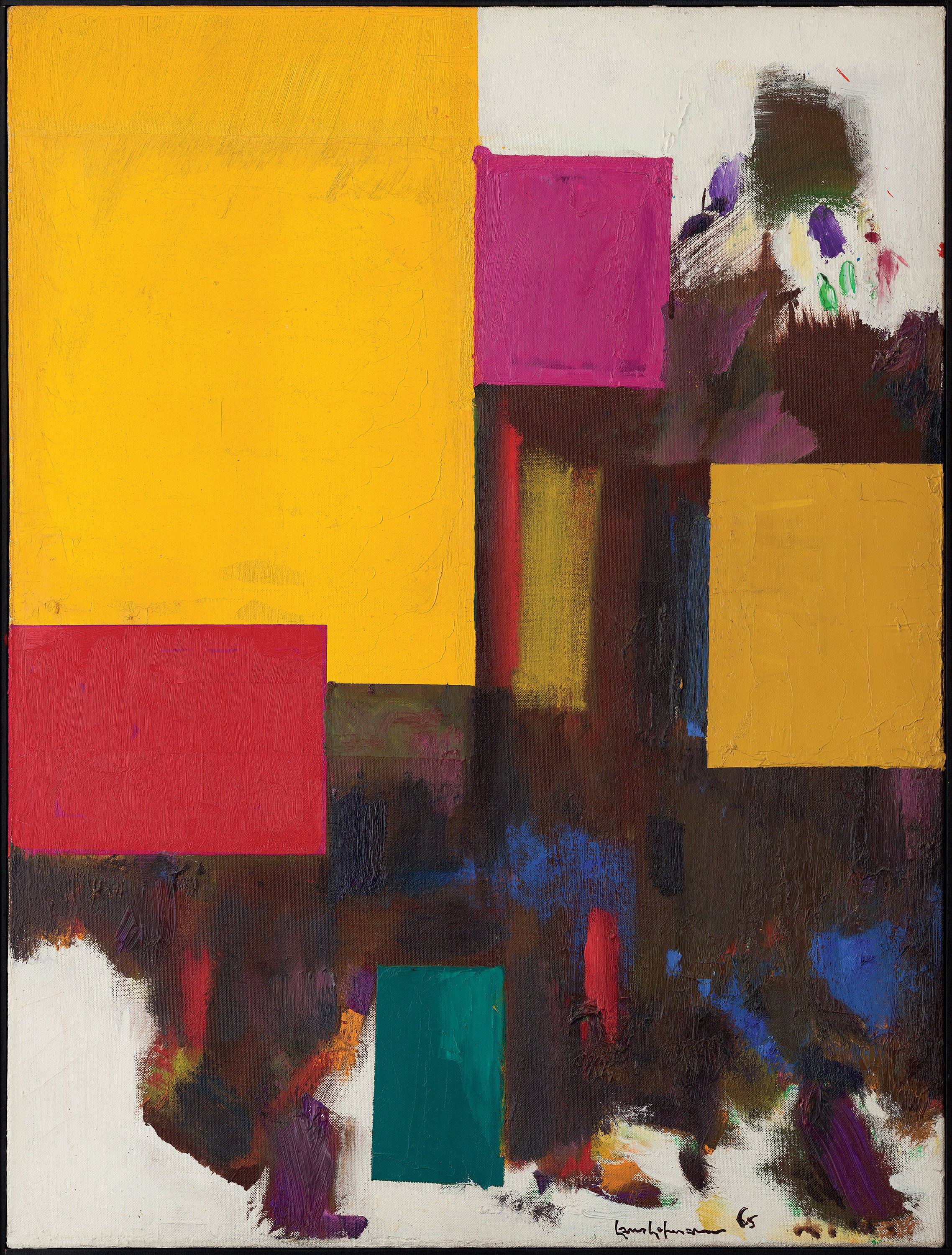 Sin título (Serie Renate). Hans Hofmann