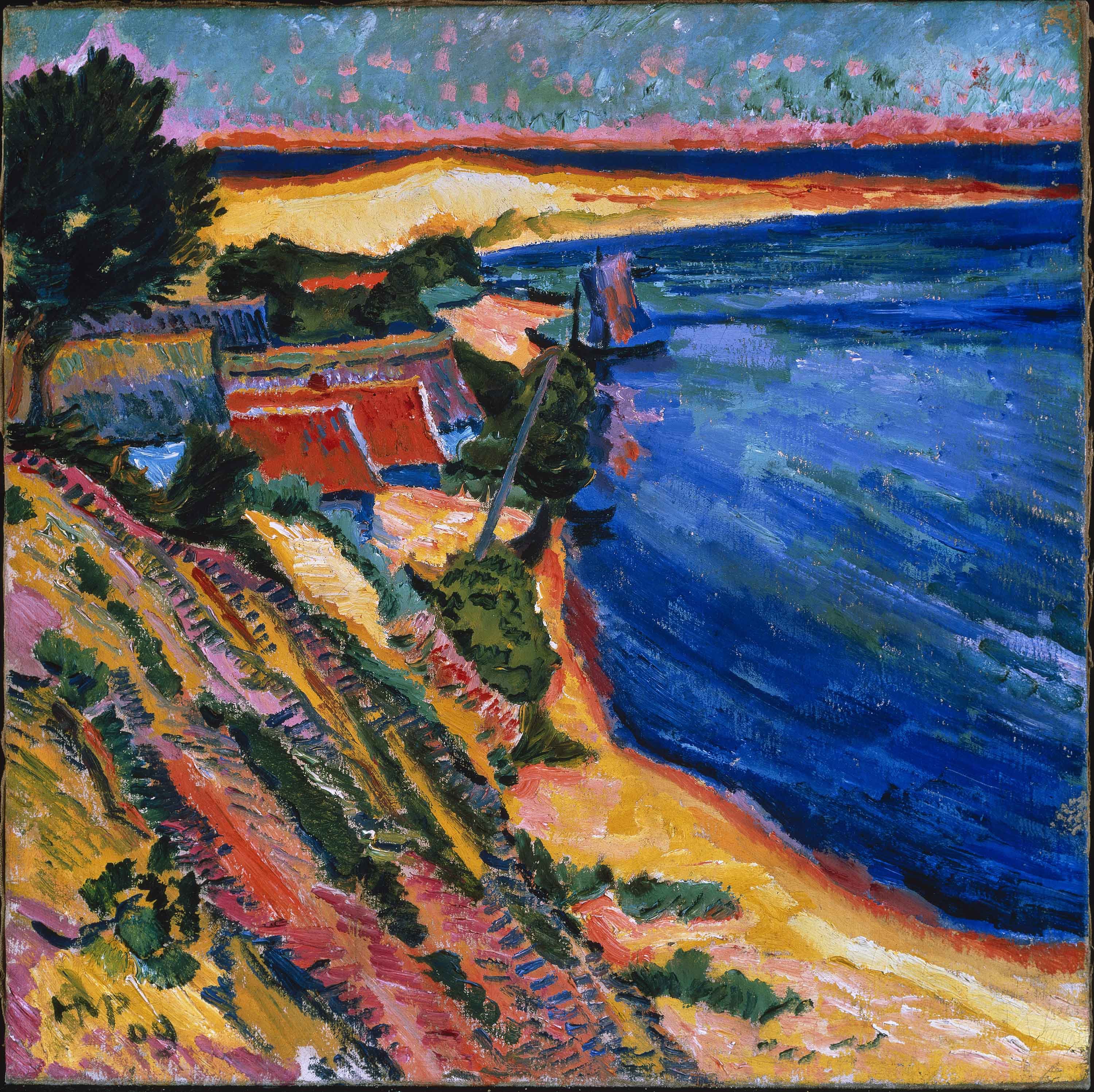 Haff (Lagoon). Max Pechstein