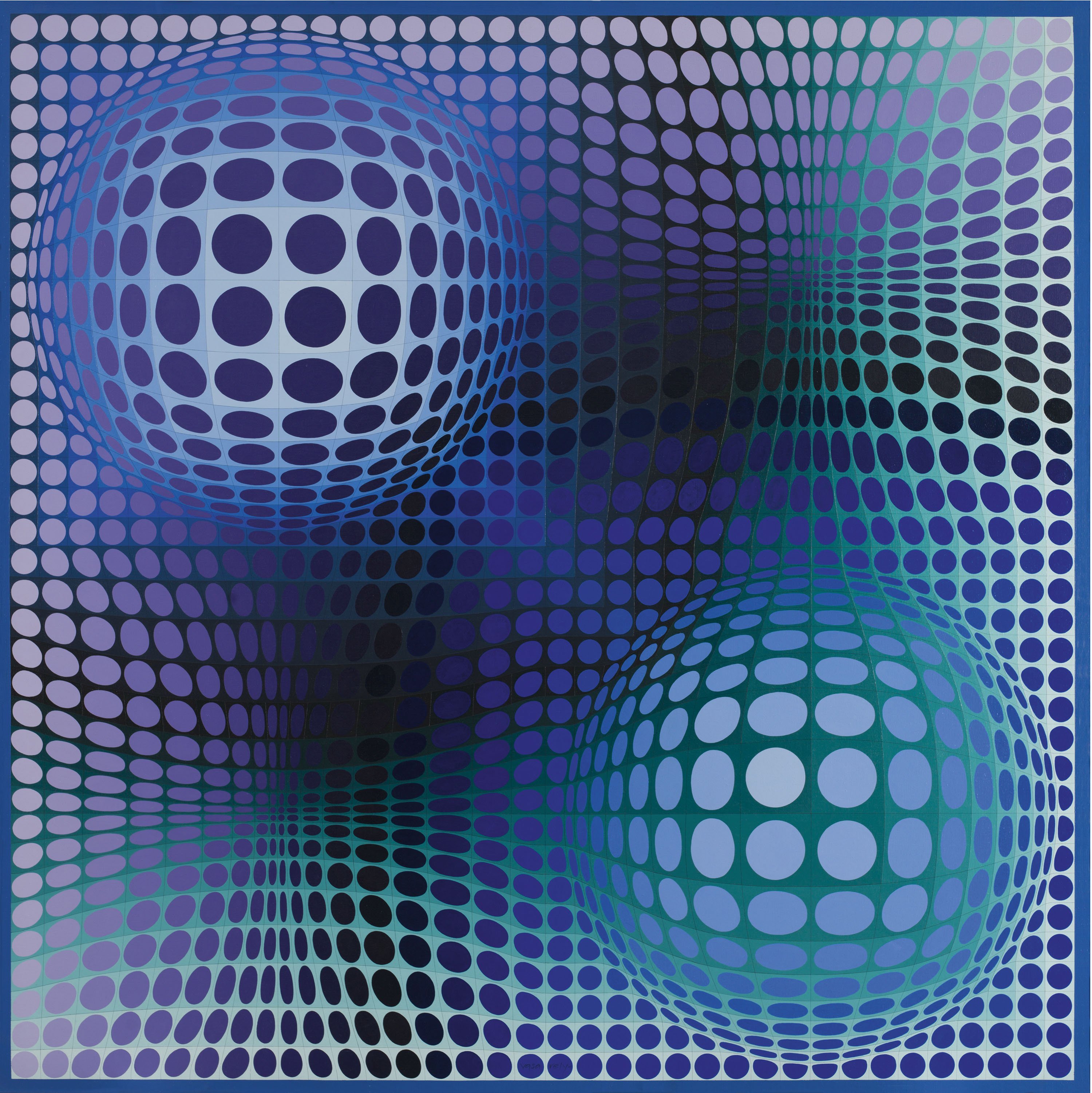 Fény. Victor Vasarely