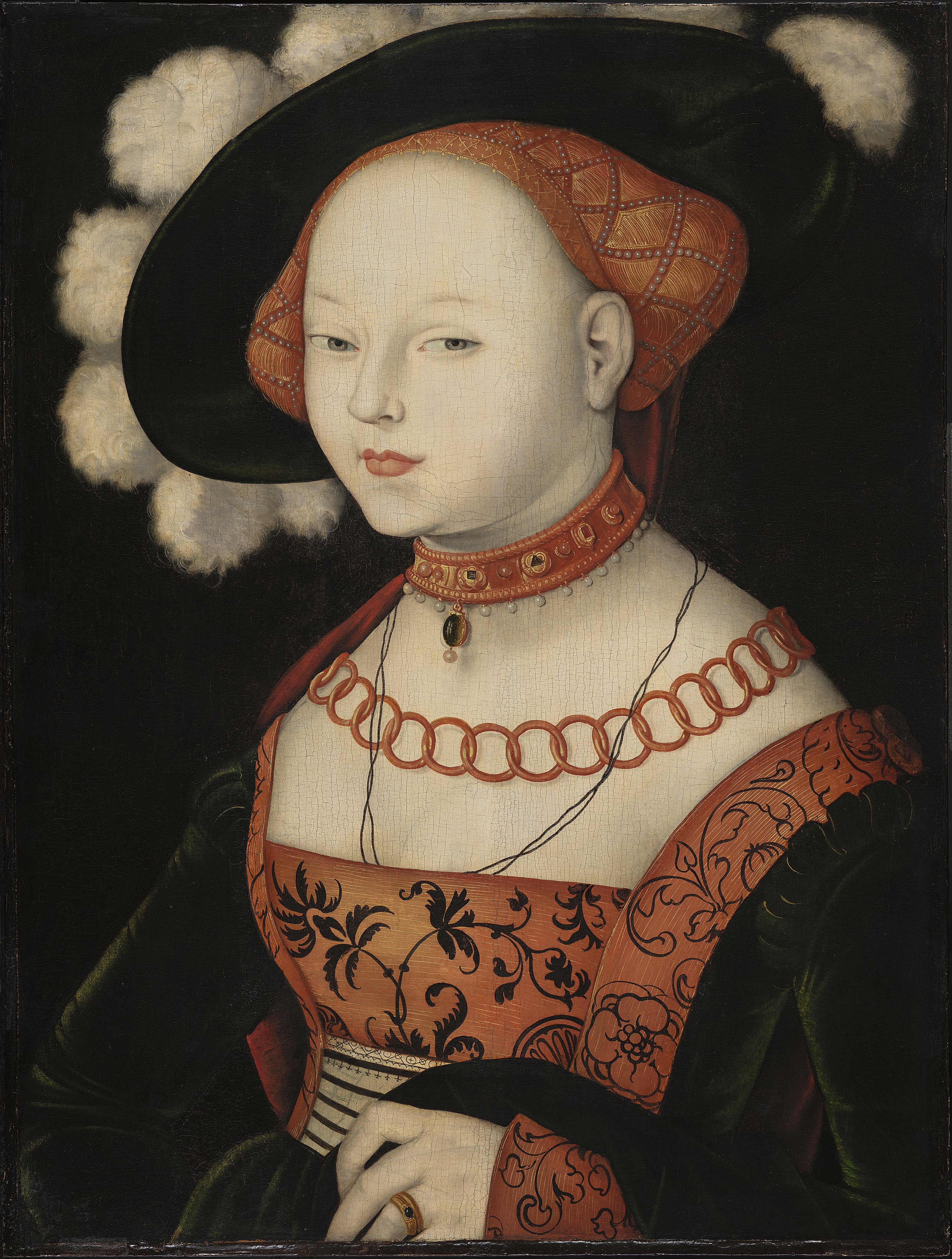 Retrato de una dama. Hans Baldung grien