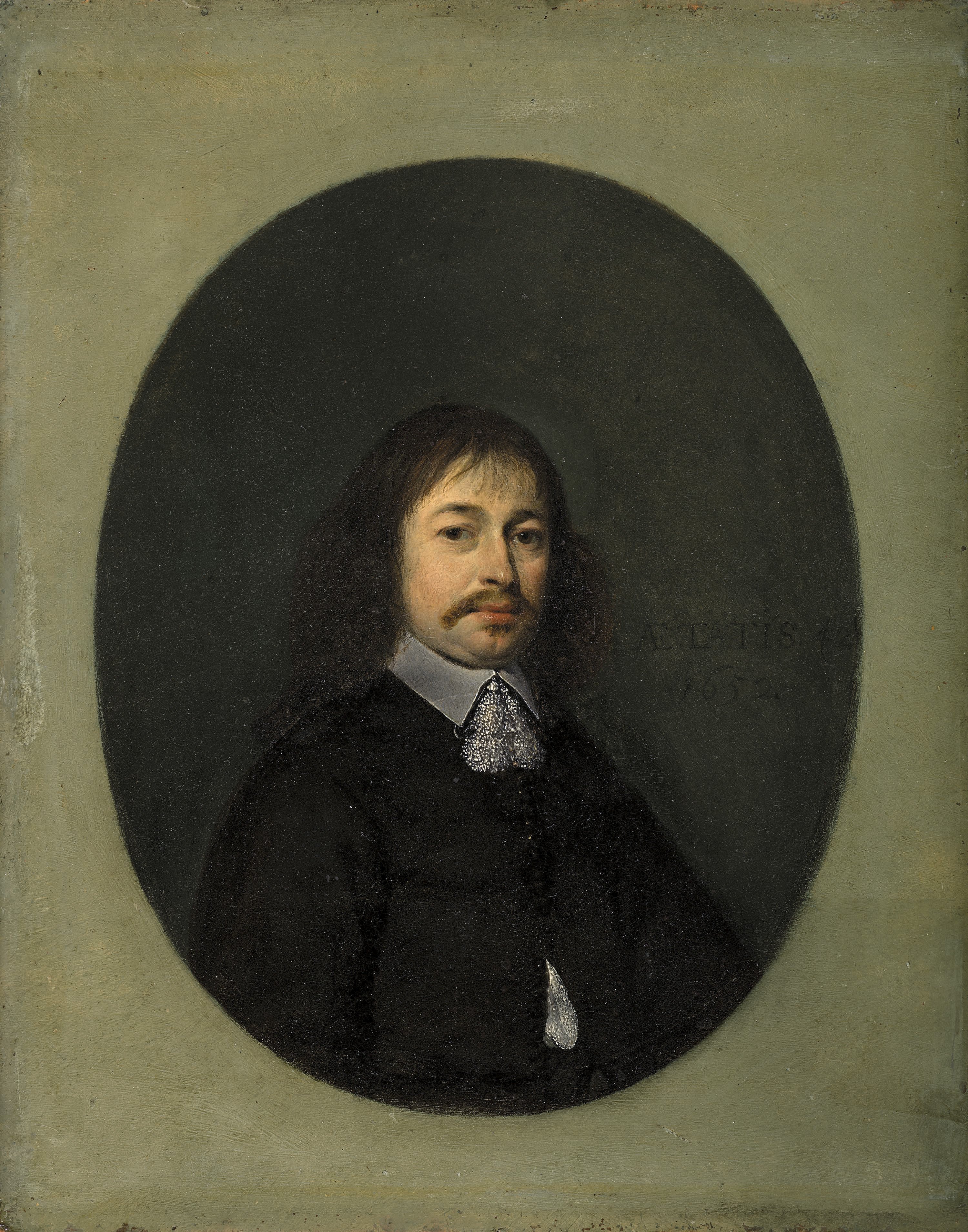 Retrato de un hombre a la edad de cuarenta y dos años. Gerard ter Borch ii