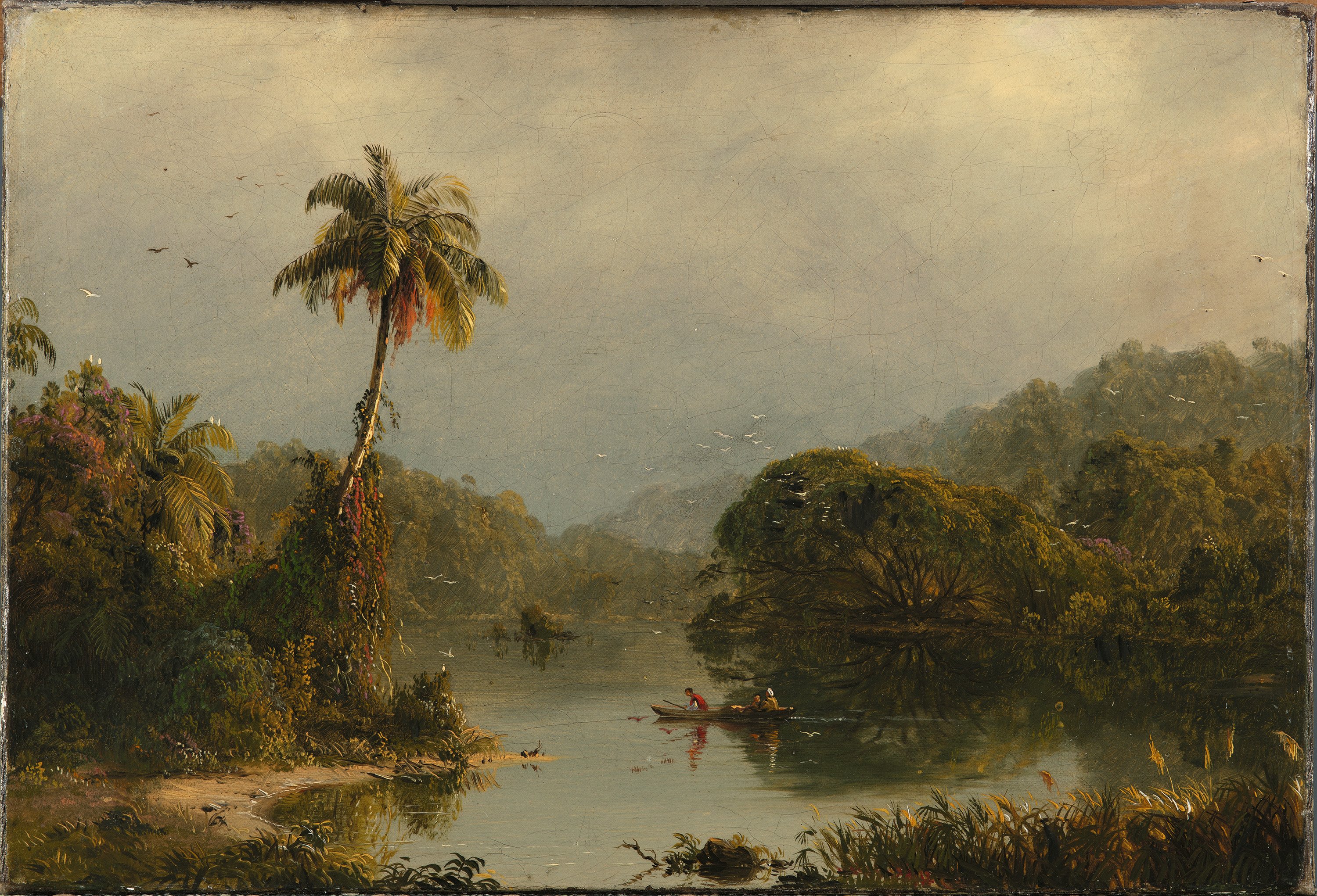 Tropical Landscape. Paisaje tropical, c. 1855