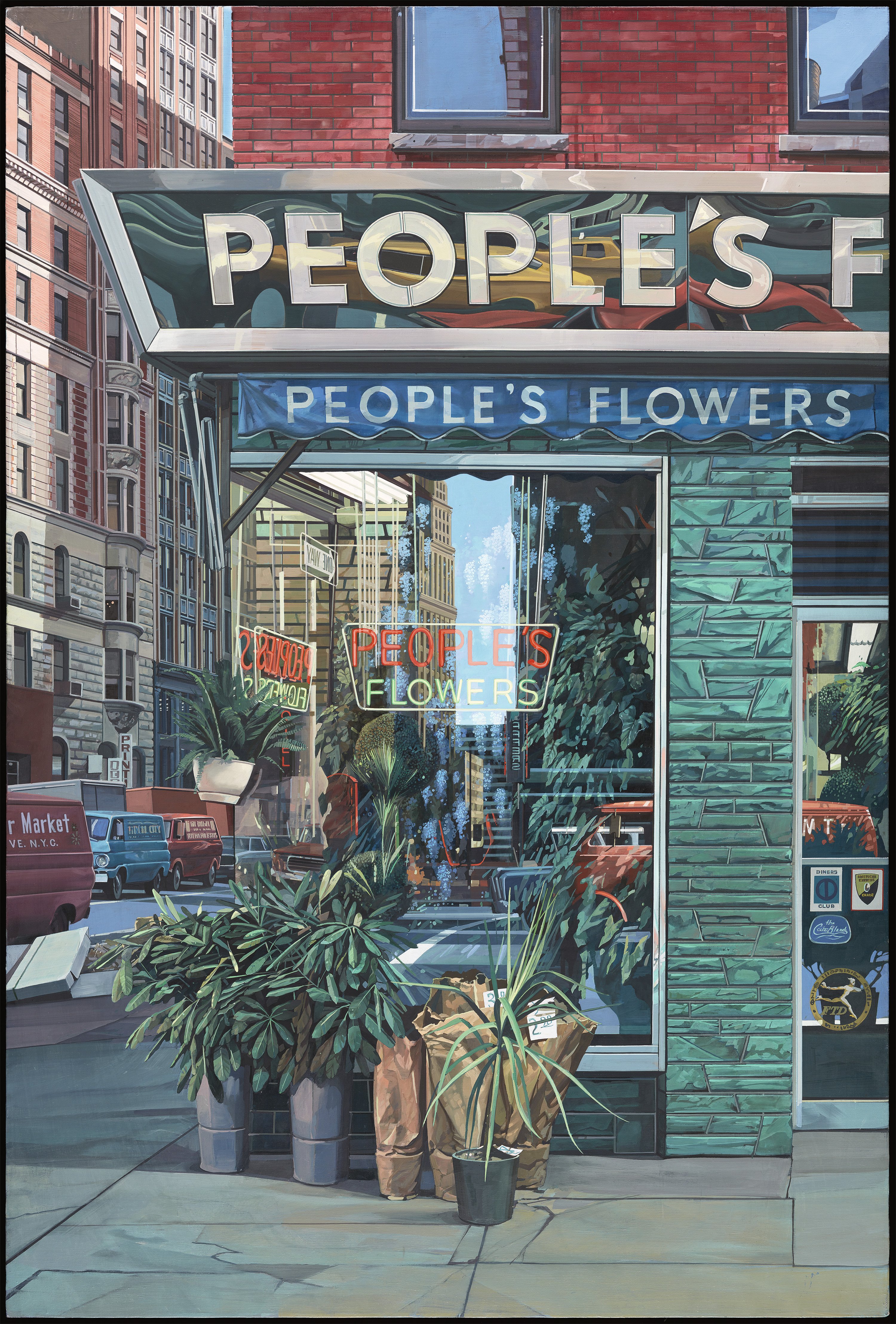 People's Flowers. Richard Estes