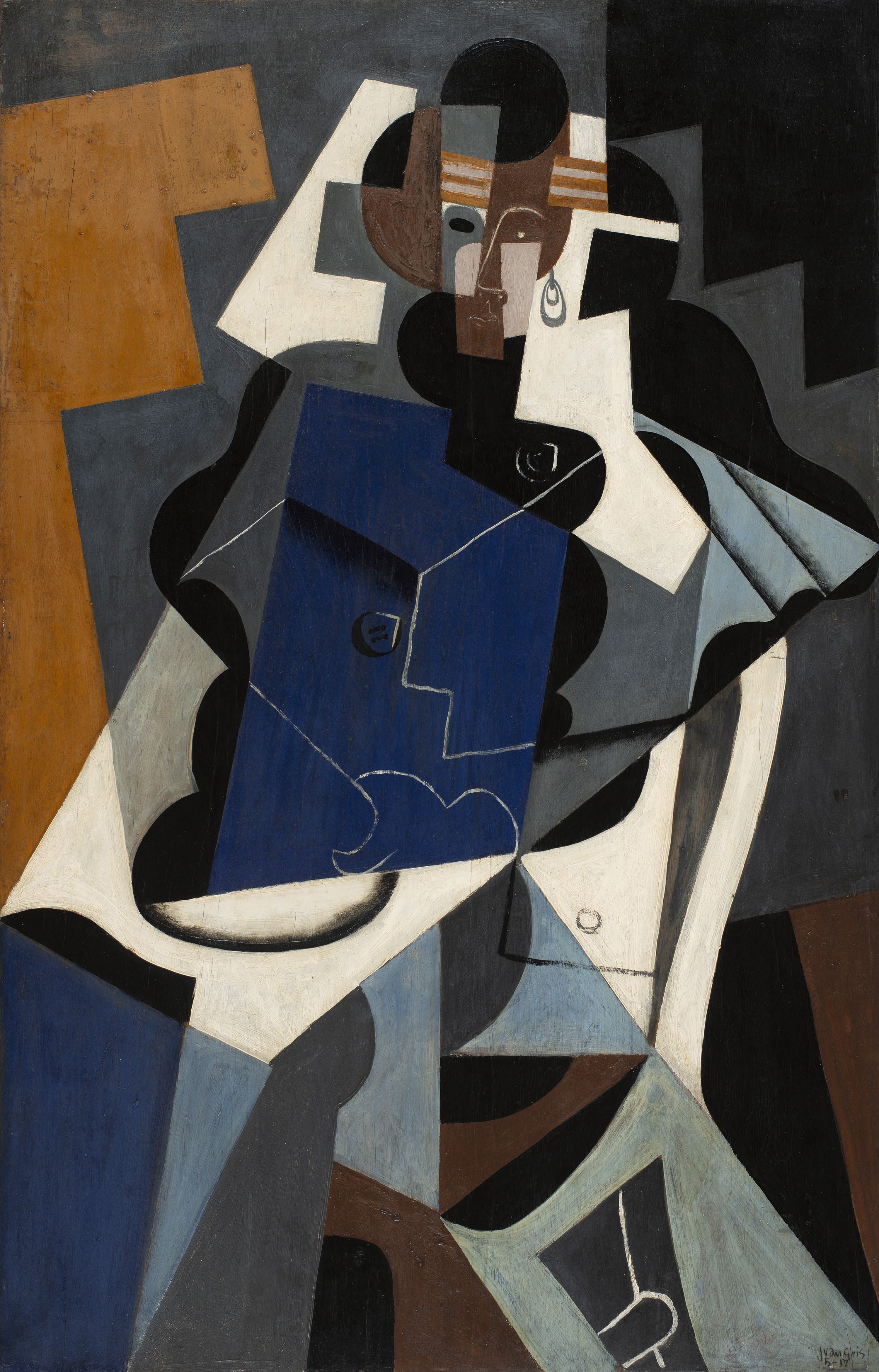 Seated Woman. Mujer sentada, 1917