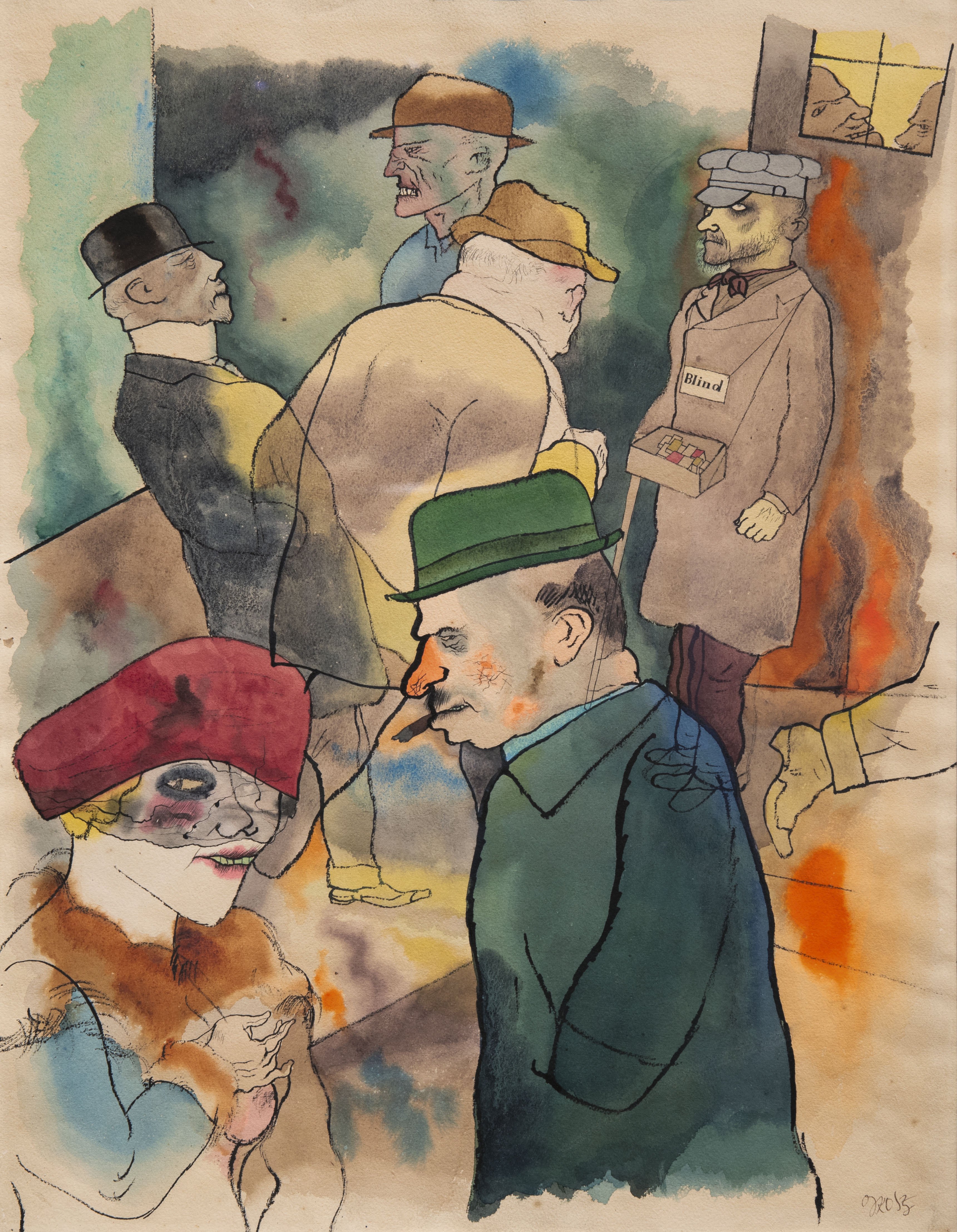 Twilight. George (Georg Ehrenfried Grosz) Grosz