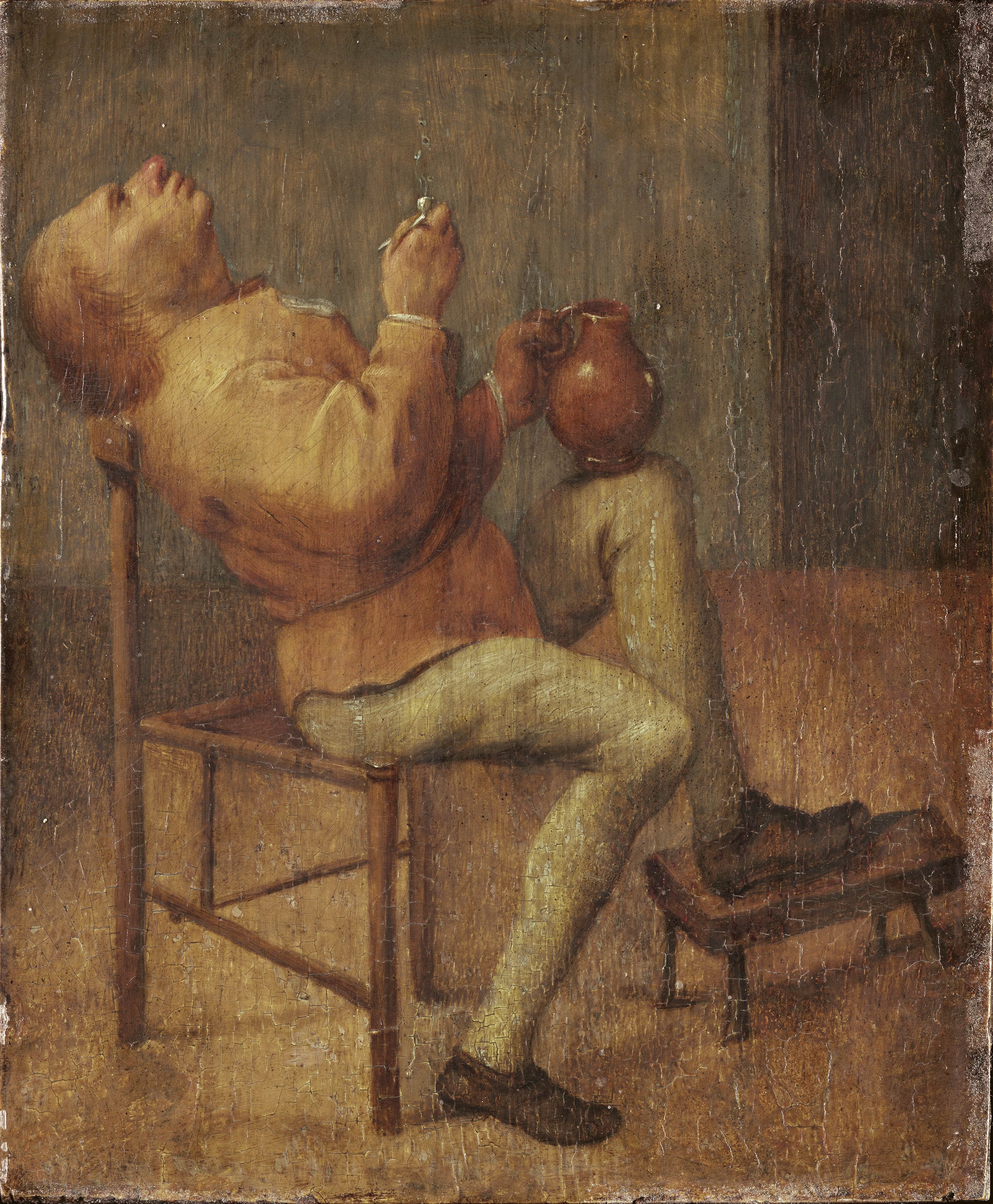 Fumador. Adriaen (seguidor de) Brouwer