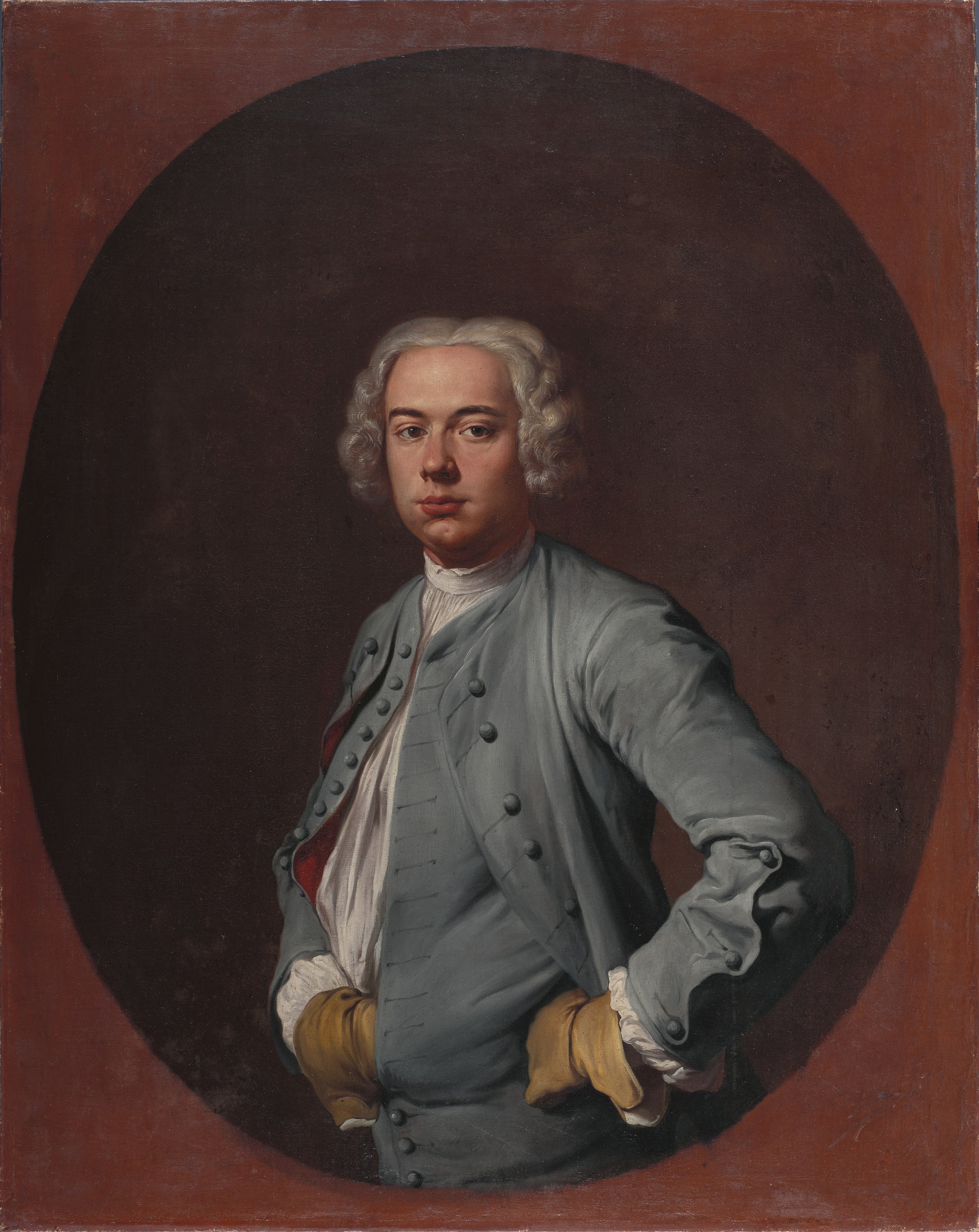 Retrato de un hombre. Giacomo (llamado "Il Pittocchetto") Ceruti