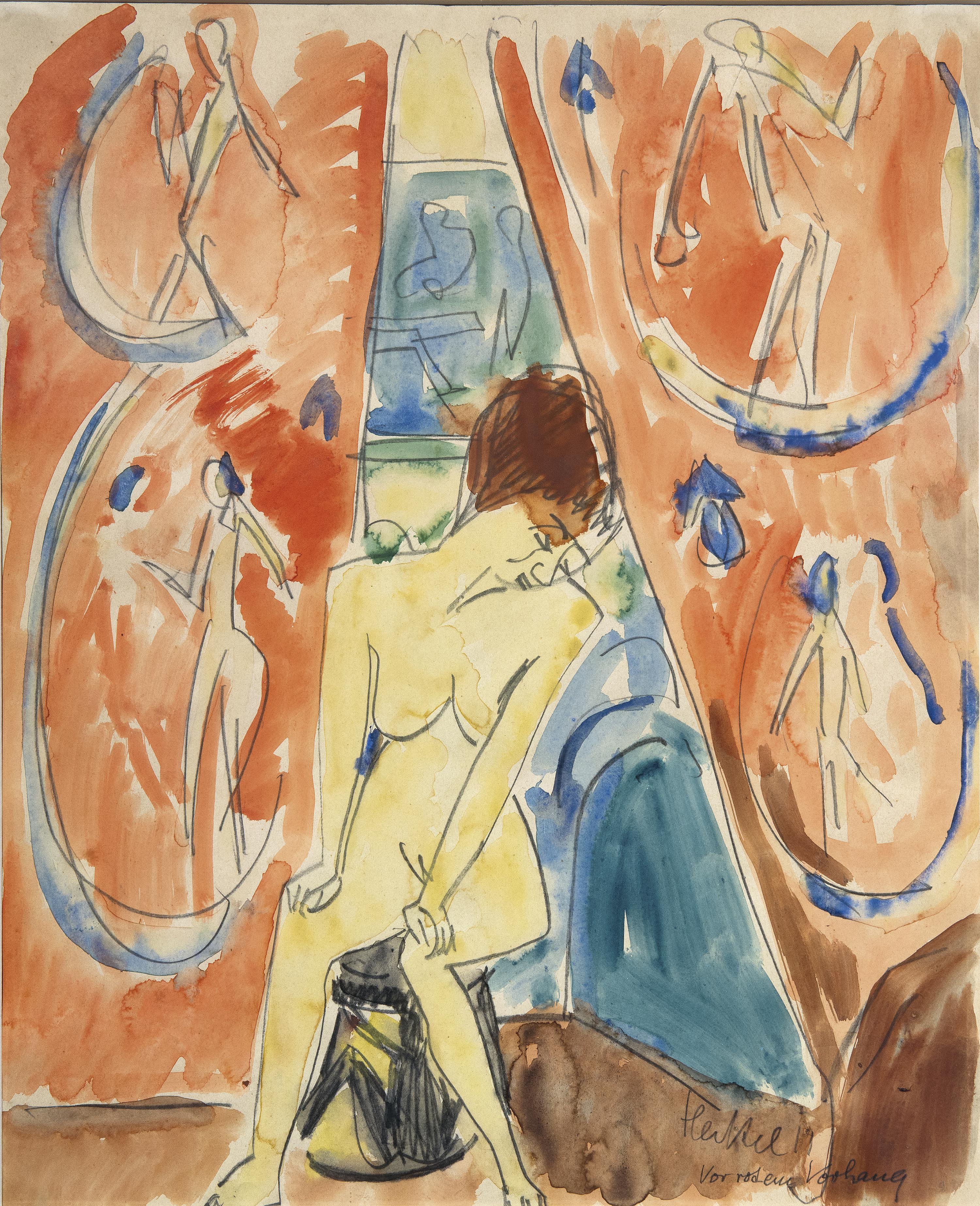 Ante la cortina roja. Erich Heckel