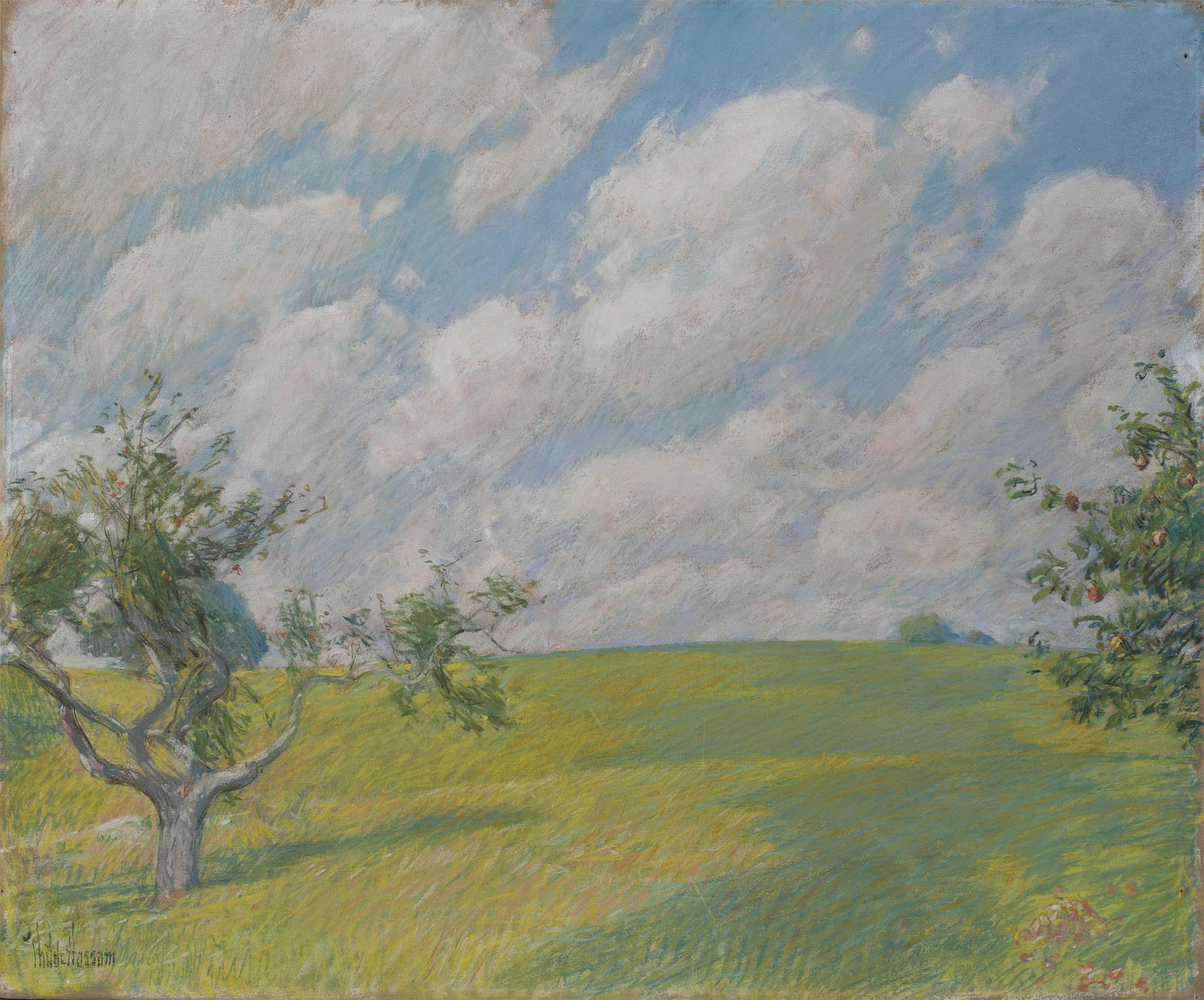 September Clouds. Nubes de septiembre, 1891