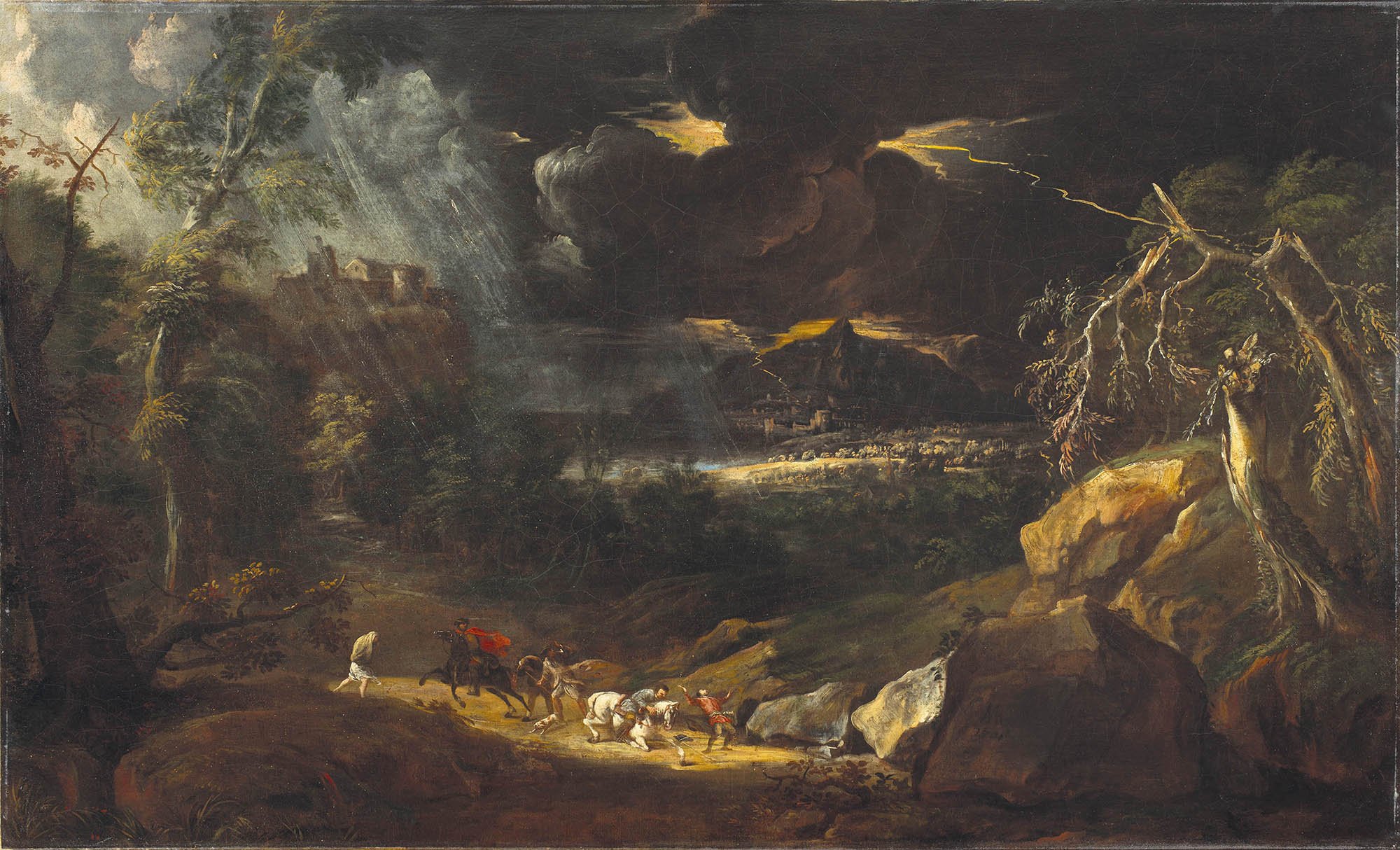 Paisaje con tormenta. Marco Ricci