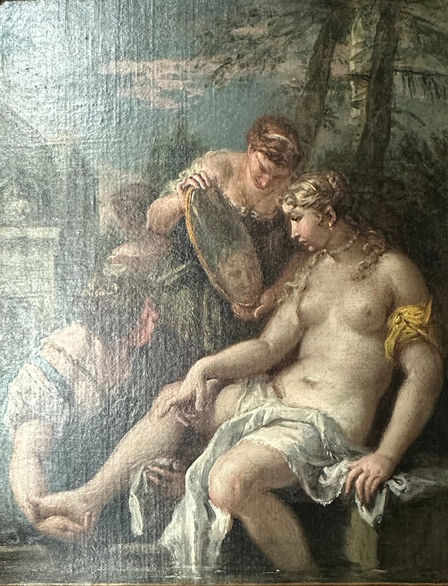 Betsabé en el baño. Sebastiano Ricci 