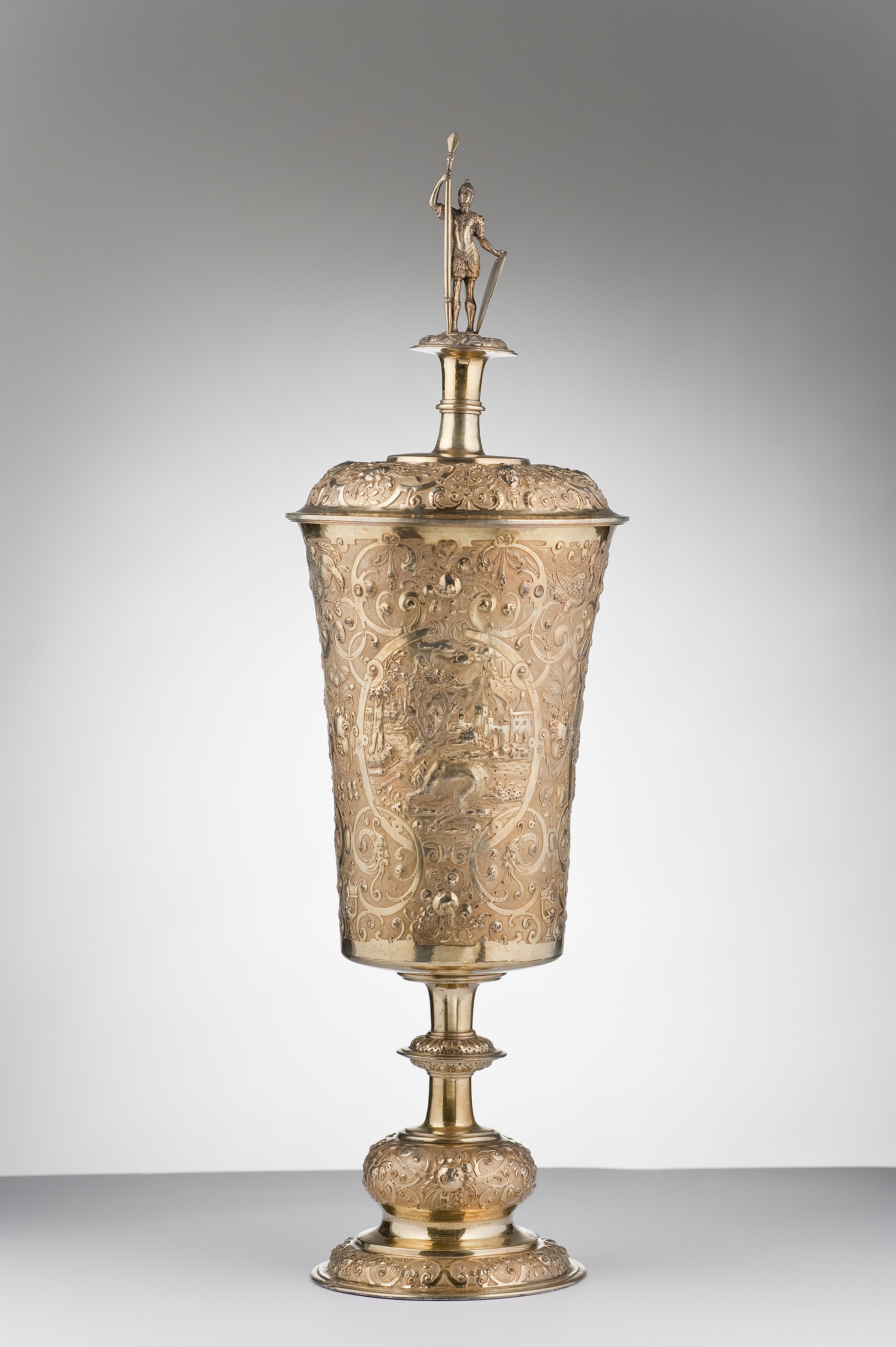 Melchior Bair, Vaso con tapa Melchior Bair, Vaso con tapa