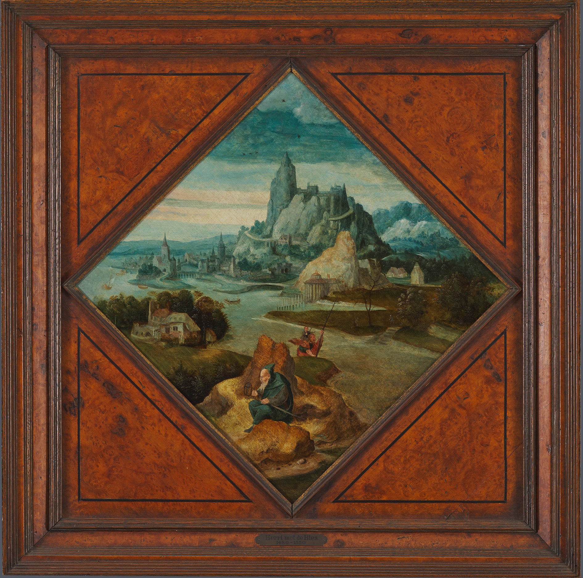 Paisaje con san Cristóbal. Herri met de Bles Paisaje con san Cristóbal. Herri met de Bles