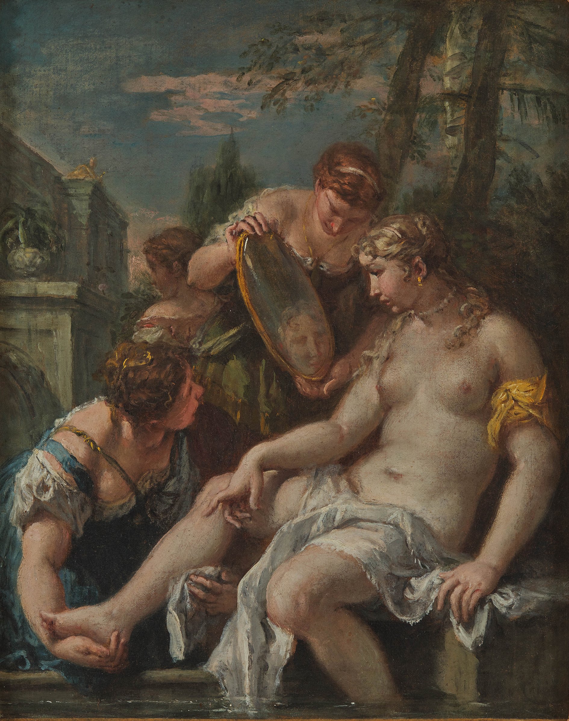 Bathsheba at Her Bath. Sebastiano Ricci Bathsheba at Her Bath. Sebastiano Ricci