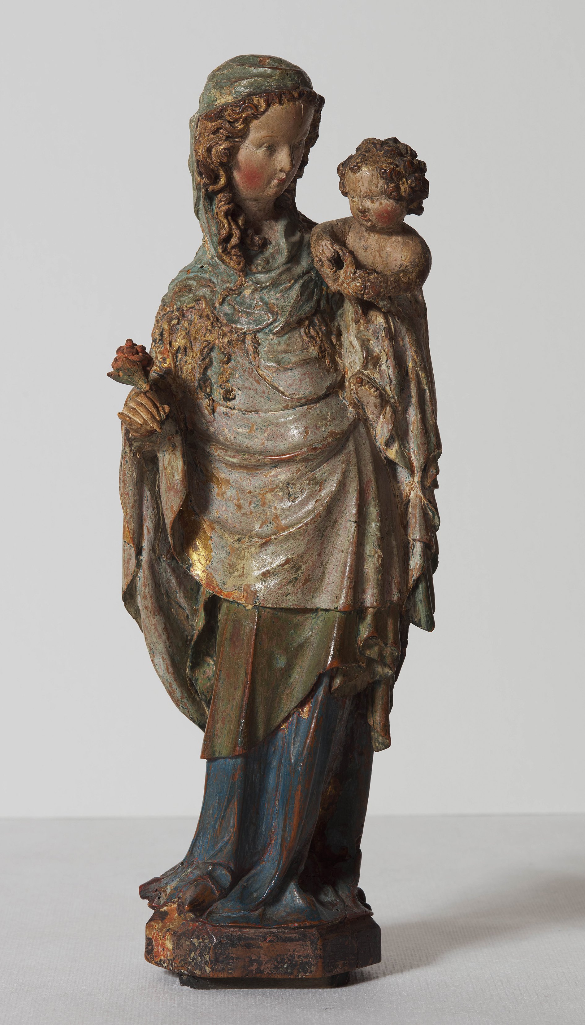 The Virgin and the Child. Anónimo ALEMÁN activo hacia 1380-1390 The Virgin and the Child. Anónimo ALEMÁN activo hacia 1380-1390