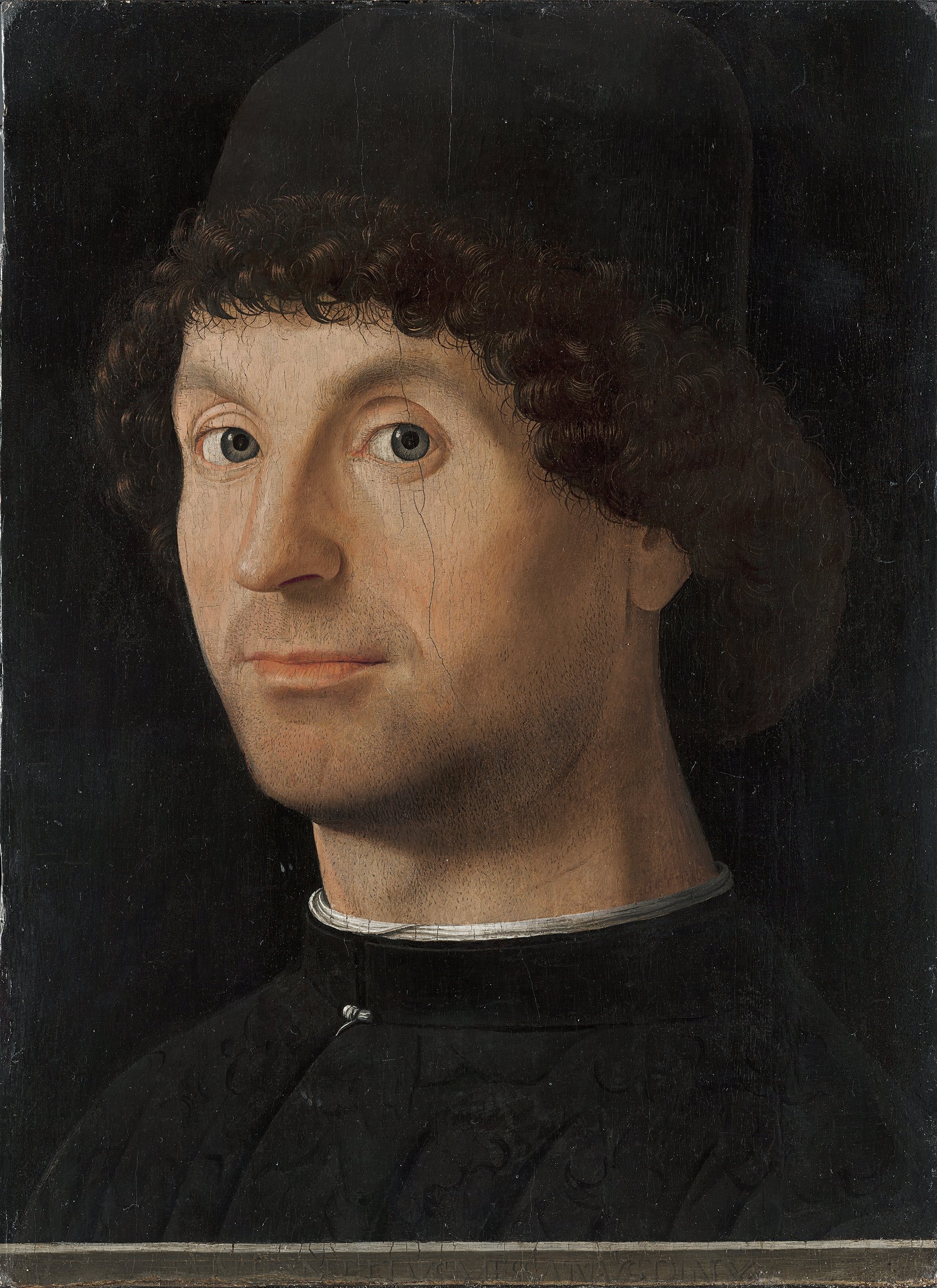 Portrait of a Man. Retrato de un hombre, c. 1472-1476