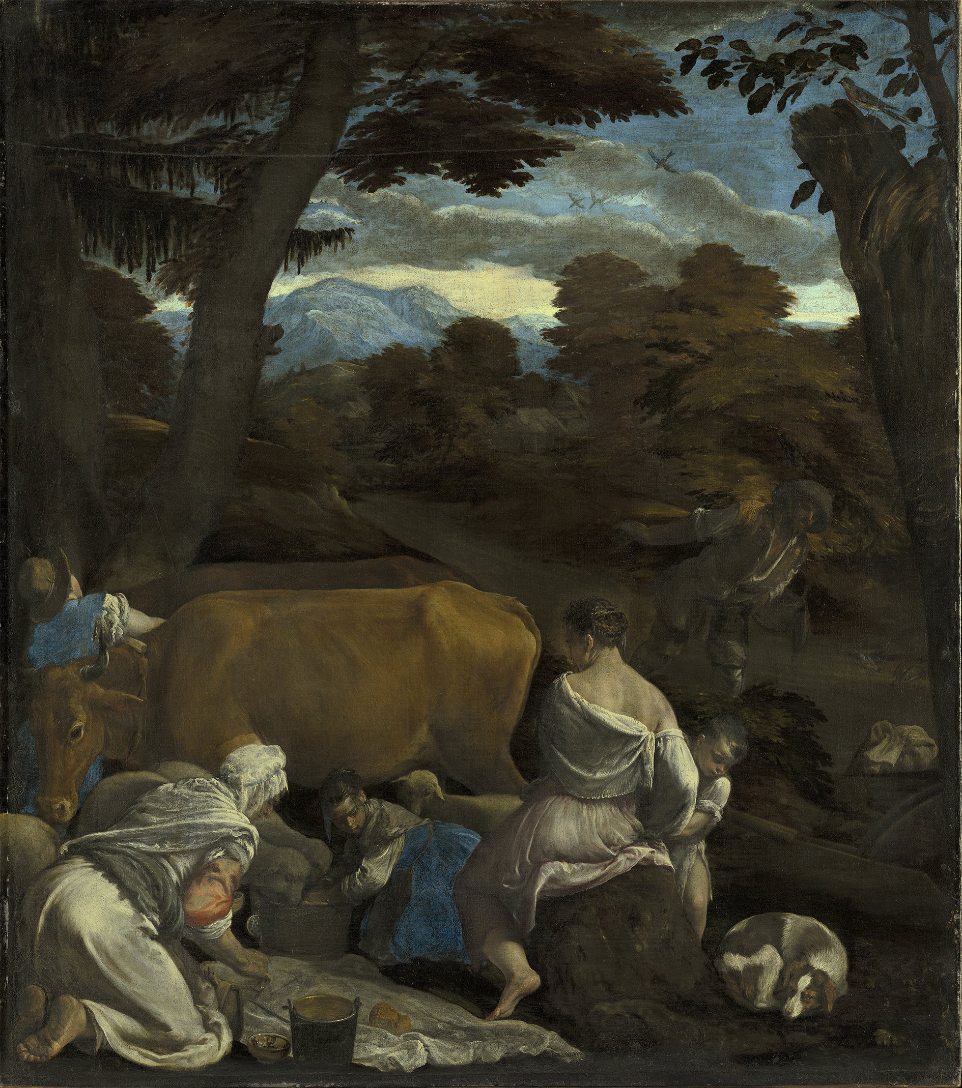 La parábola del sembrador. Jacopo (Jacopo da Ponte) Bassano La parábola del sembrador. Jacopo (Jacopo da Ponte) Bassano