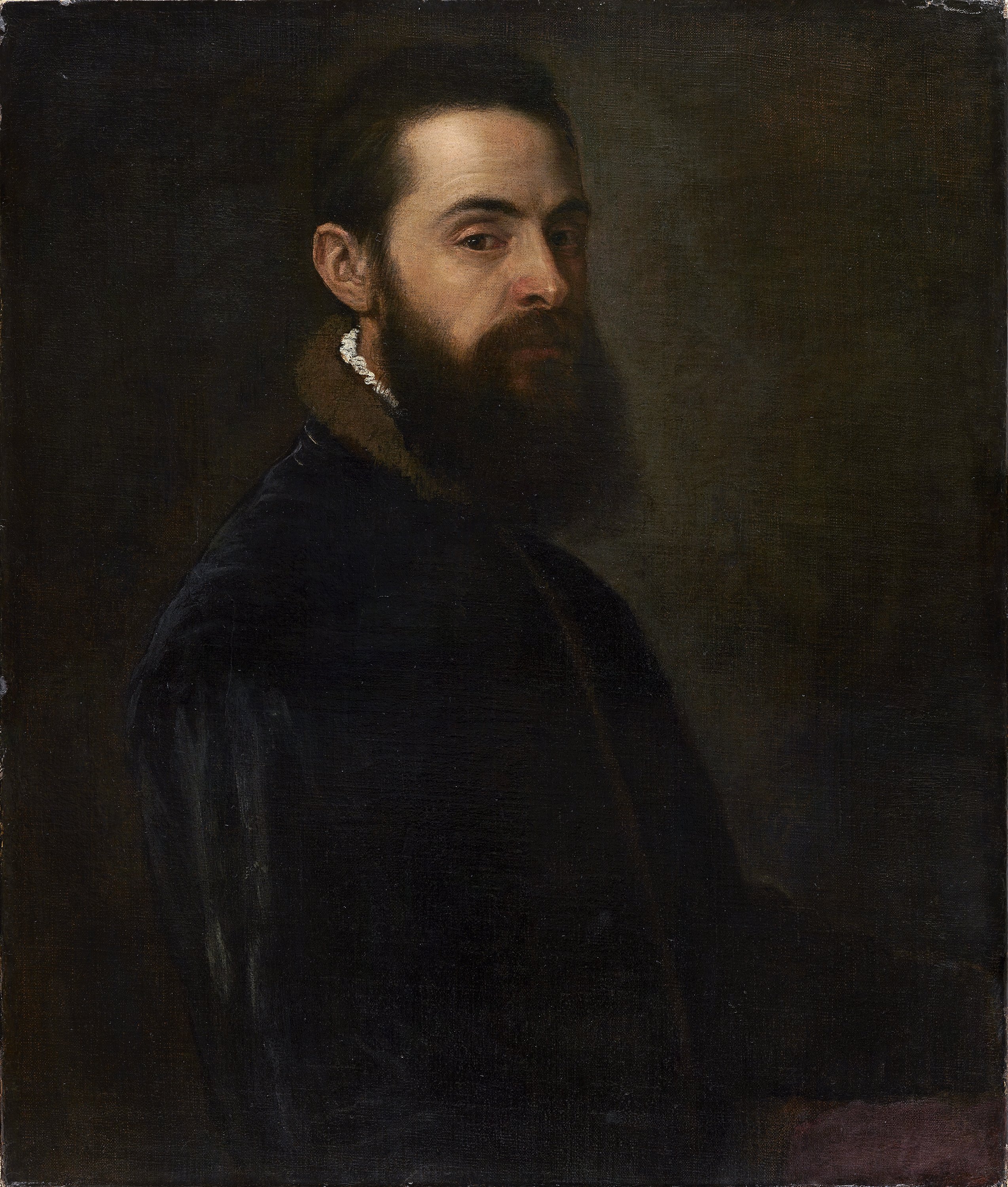 Retrato de Antonio Anselmi. Tiziano (Tiziano Vecellio)