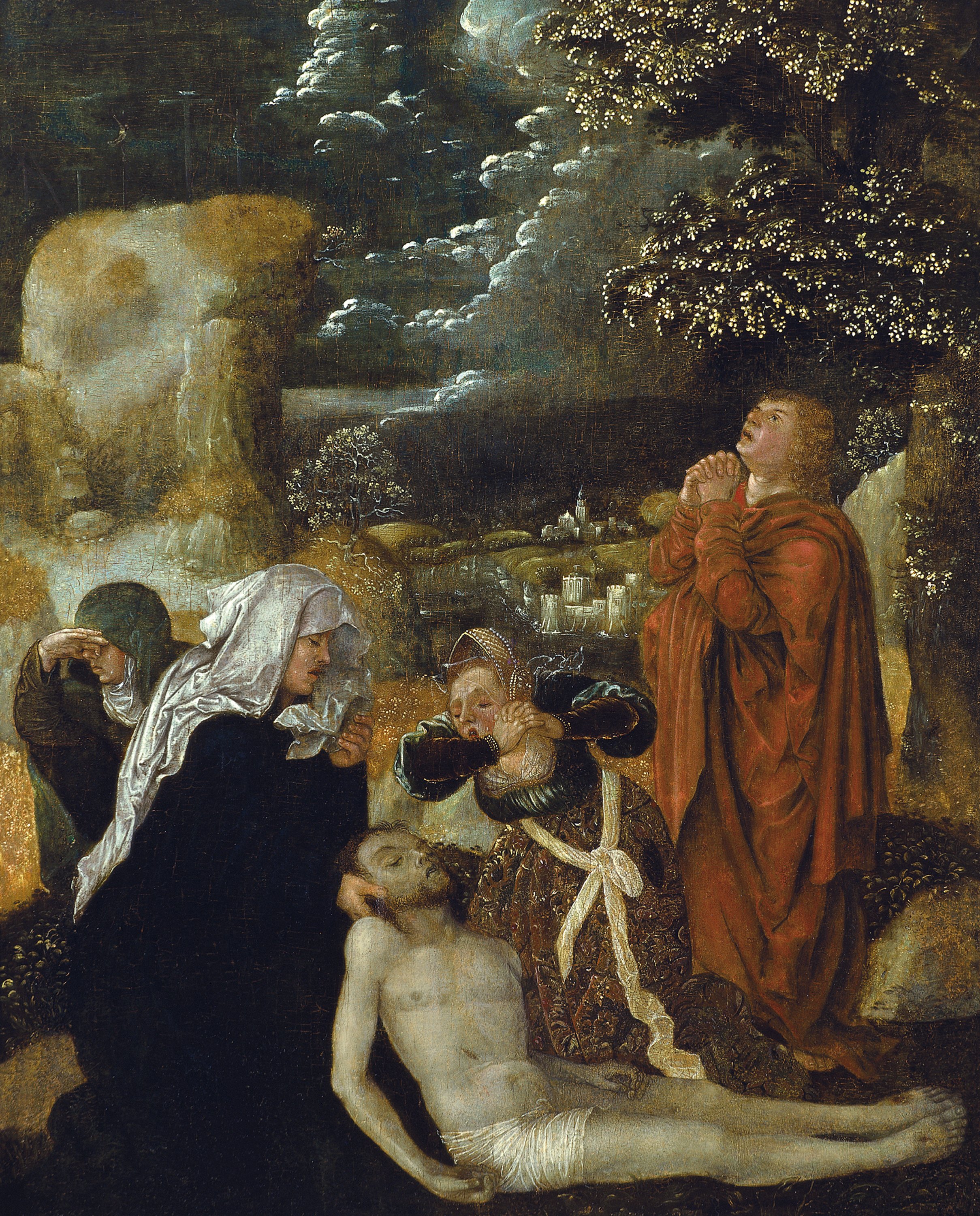 The Lamentation. La Piedad, c. 1510