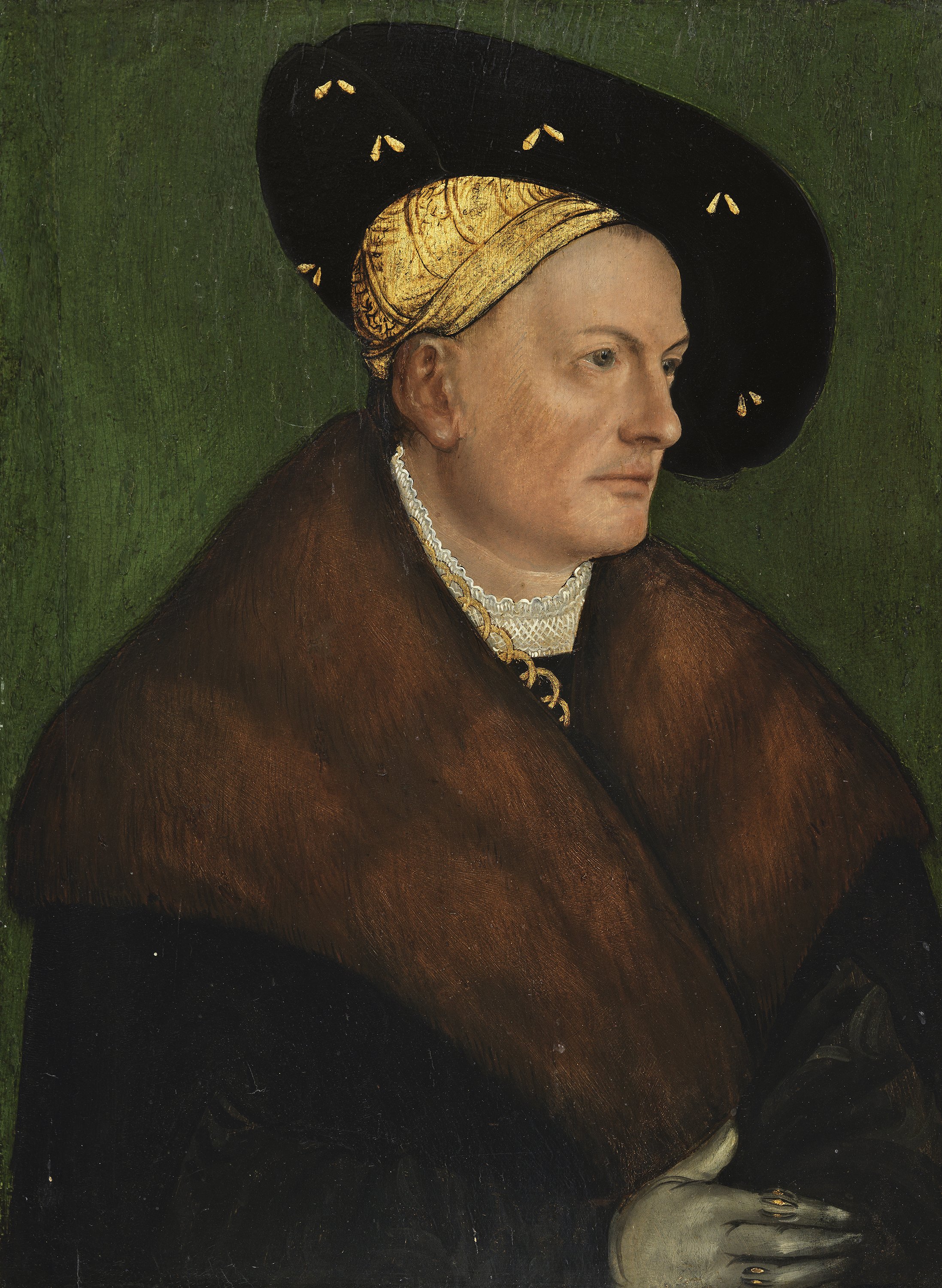 Portrait of a Man (Georg Thurzo?). Retrato de un hombre (¿Georg Thurzo?), 1518