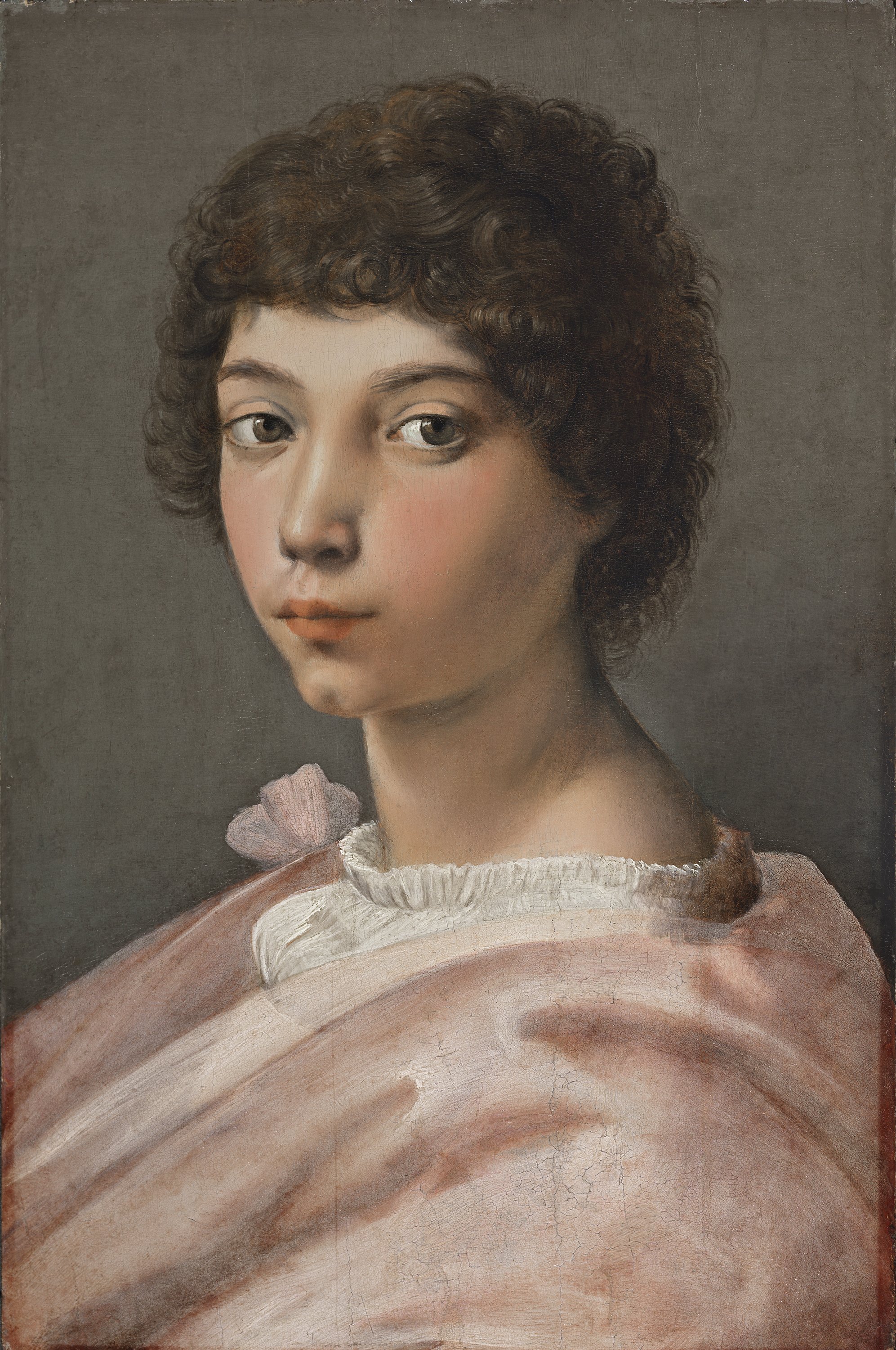 Retrato de un joven. Rafael (Rafael Sanzio) (y colaborador)