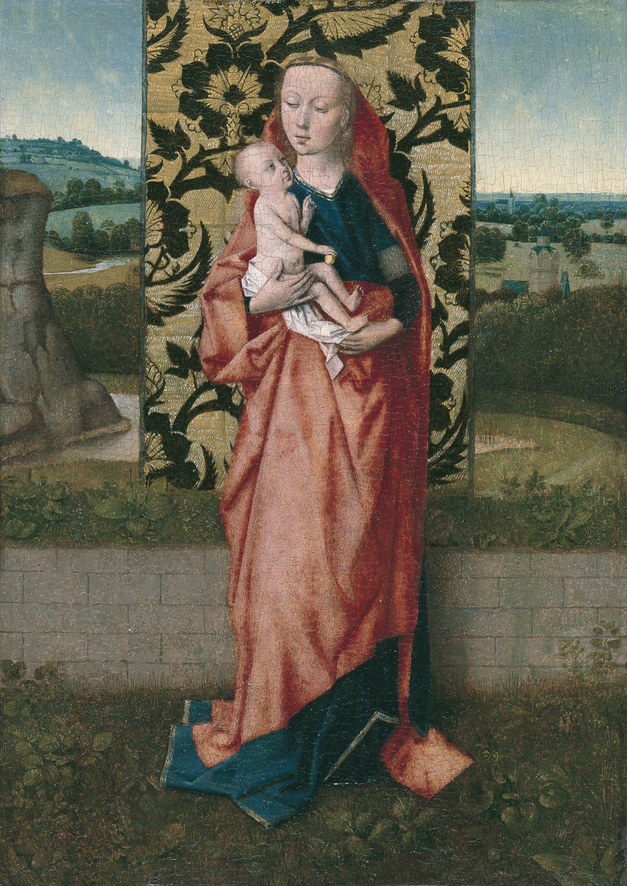 The Virgin and Child. La Virgen con el Niño, c. 1465