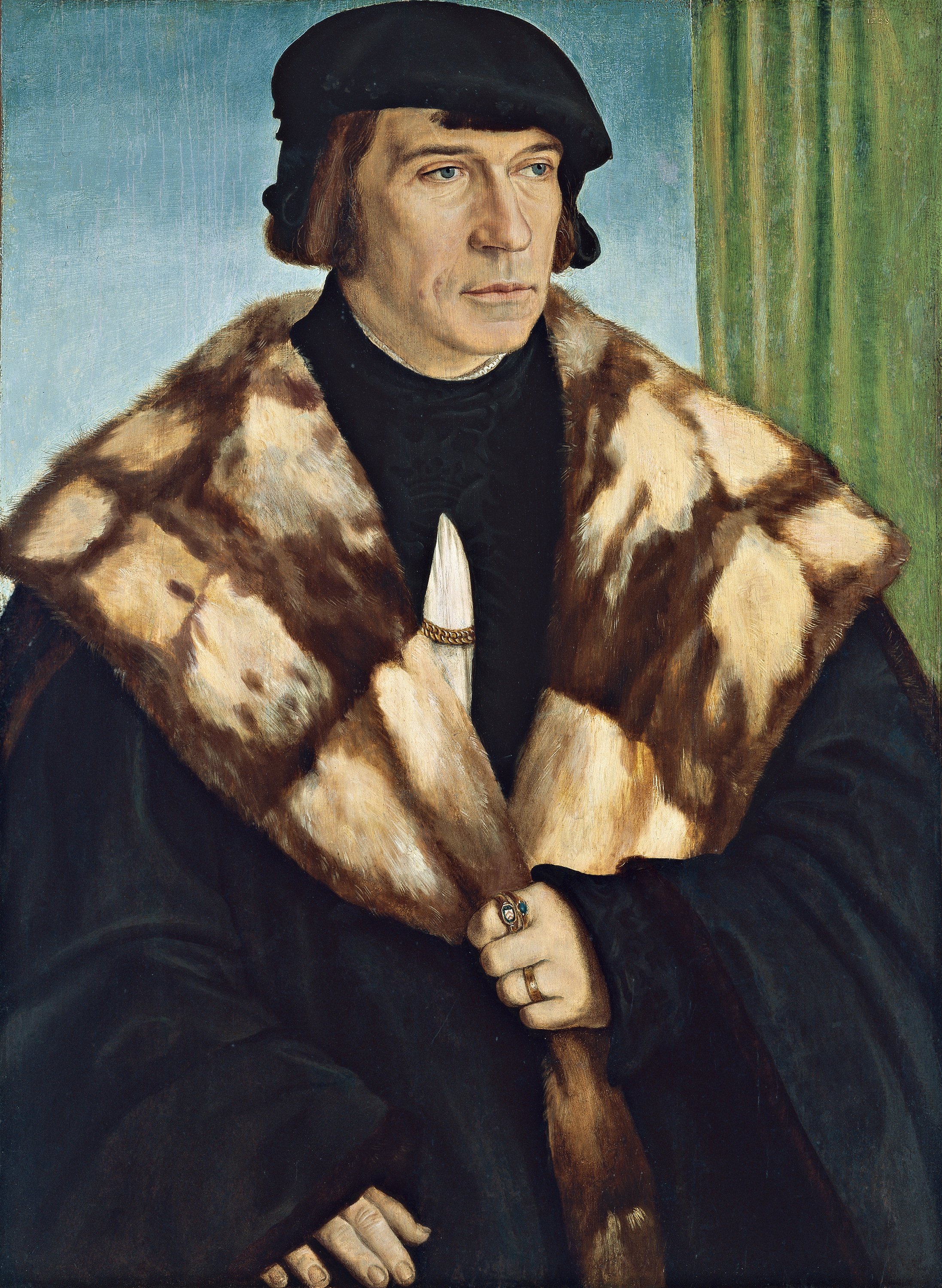 Portrait of Ruprecht Stüpf. Retrato de Ruprecht Stüpf, 1528