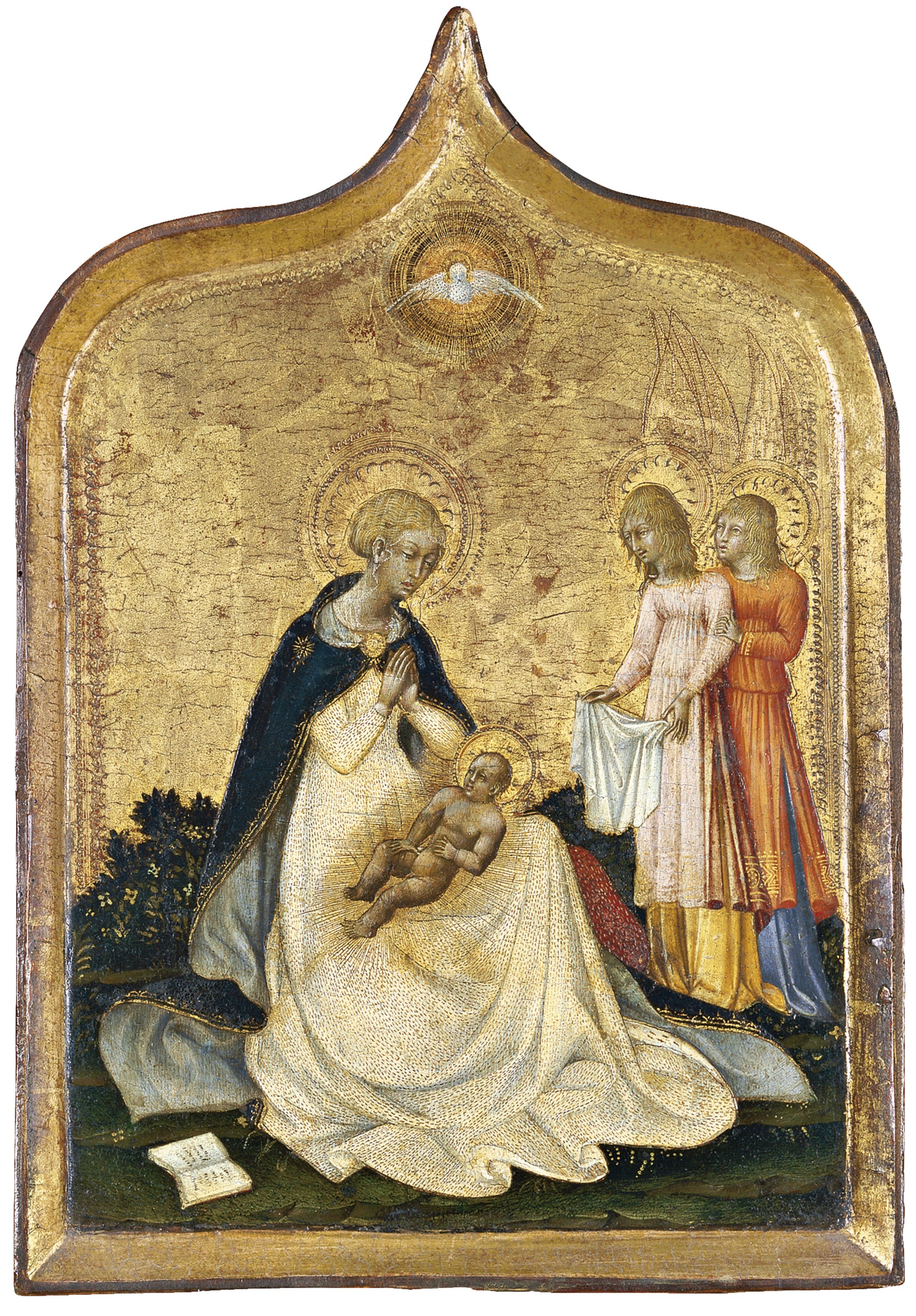 The Virgin of Humility. La Virgen de la Humildad, c. 1440